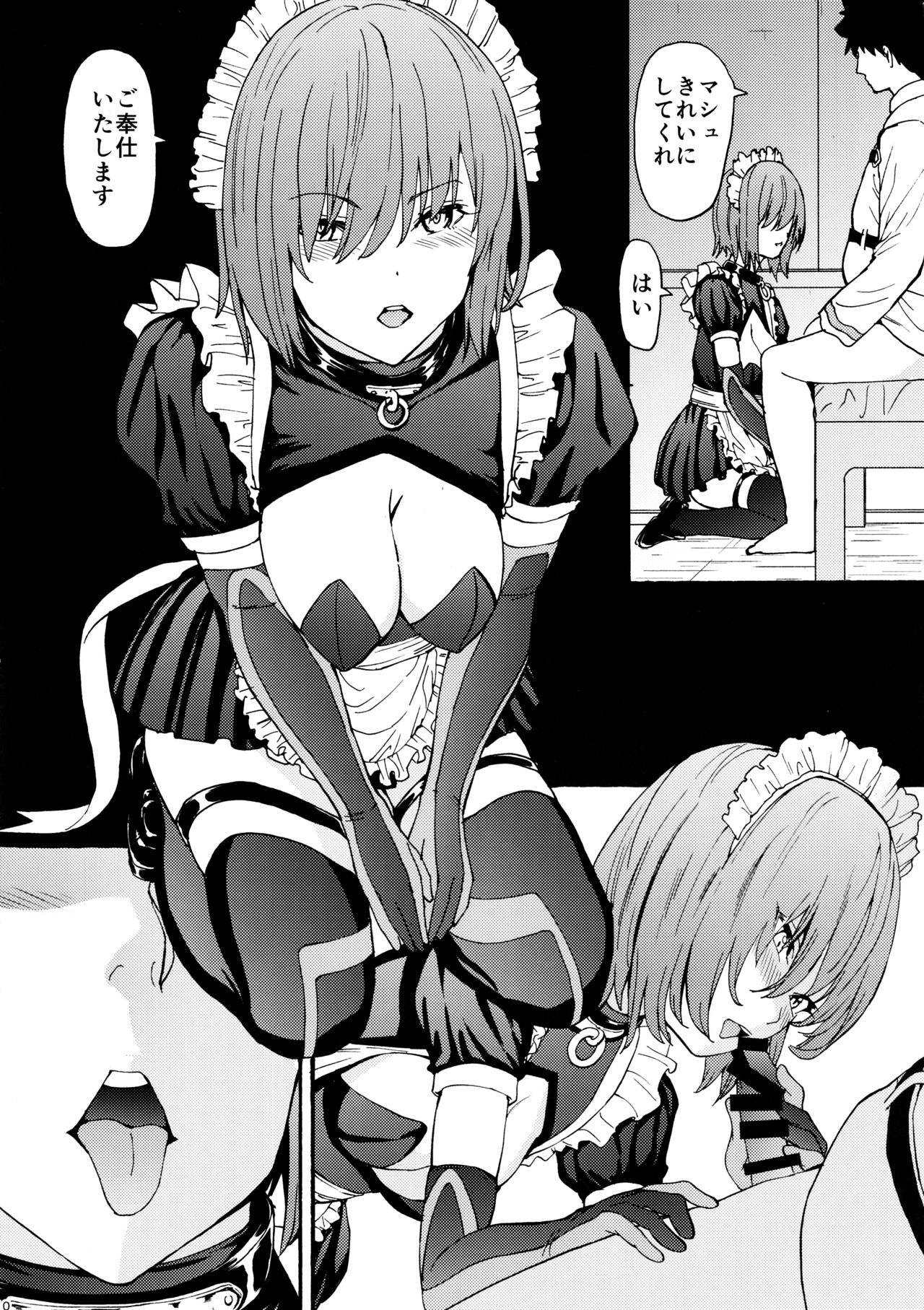 (C97) [大理石 (墓場)] 愛辱愛辱マシュ愛辱 (Fate/Grand Order)