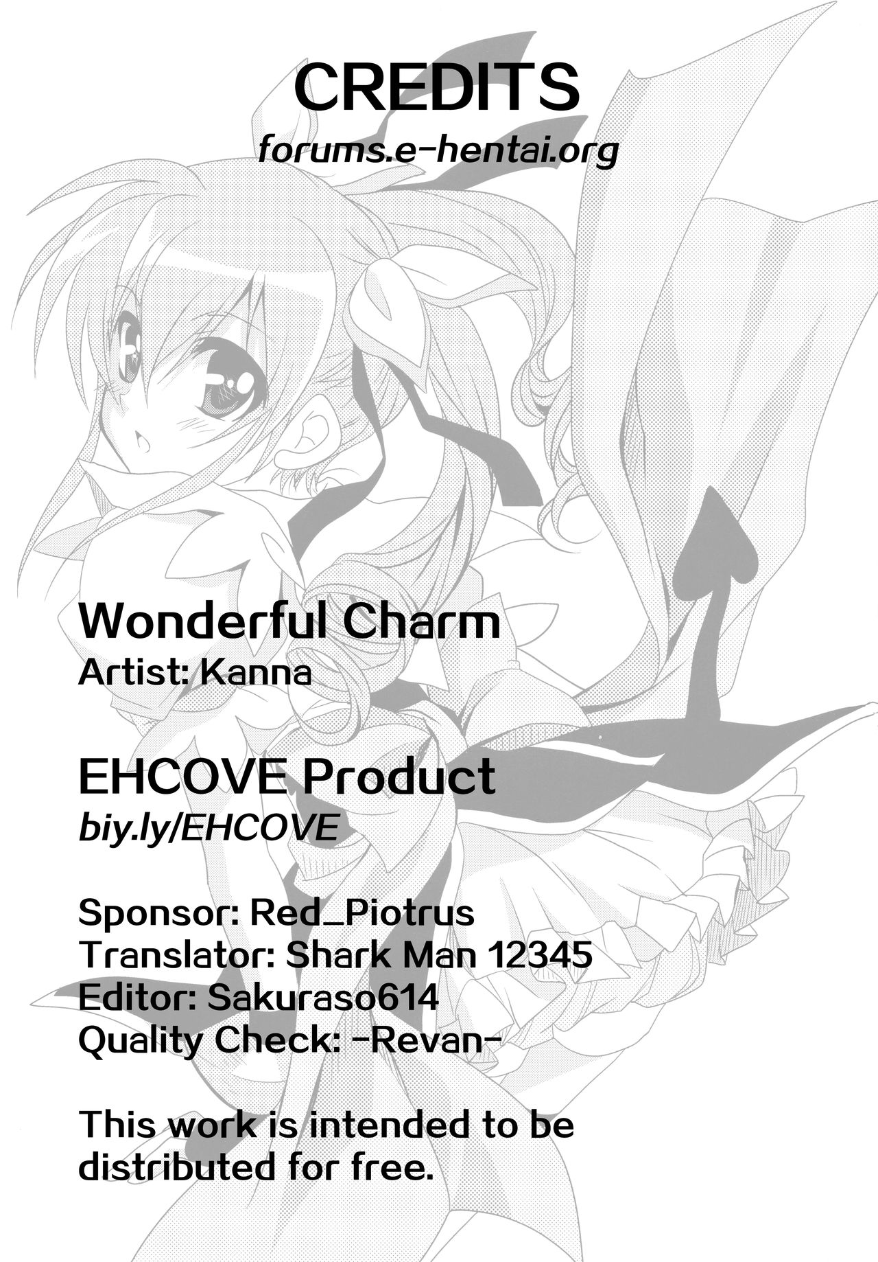 (こみトレ20) [PLUM (かん奈)] Wonderful Charm (DOG DAYS) [英訳]