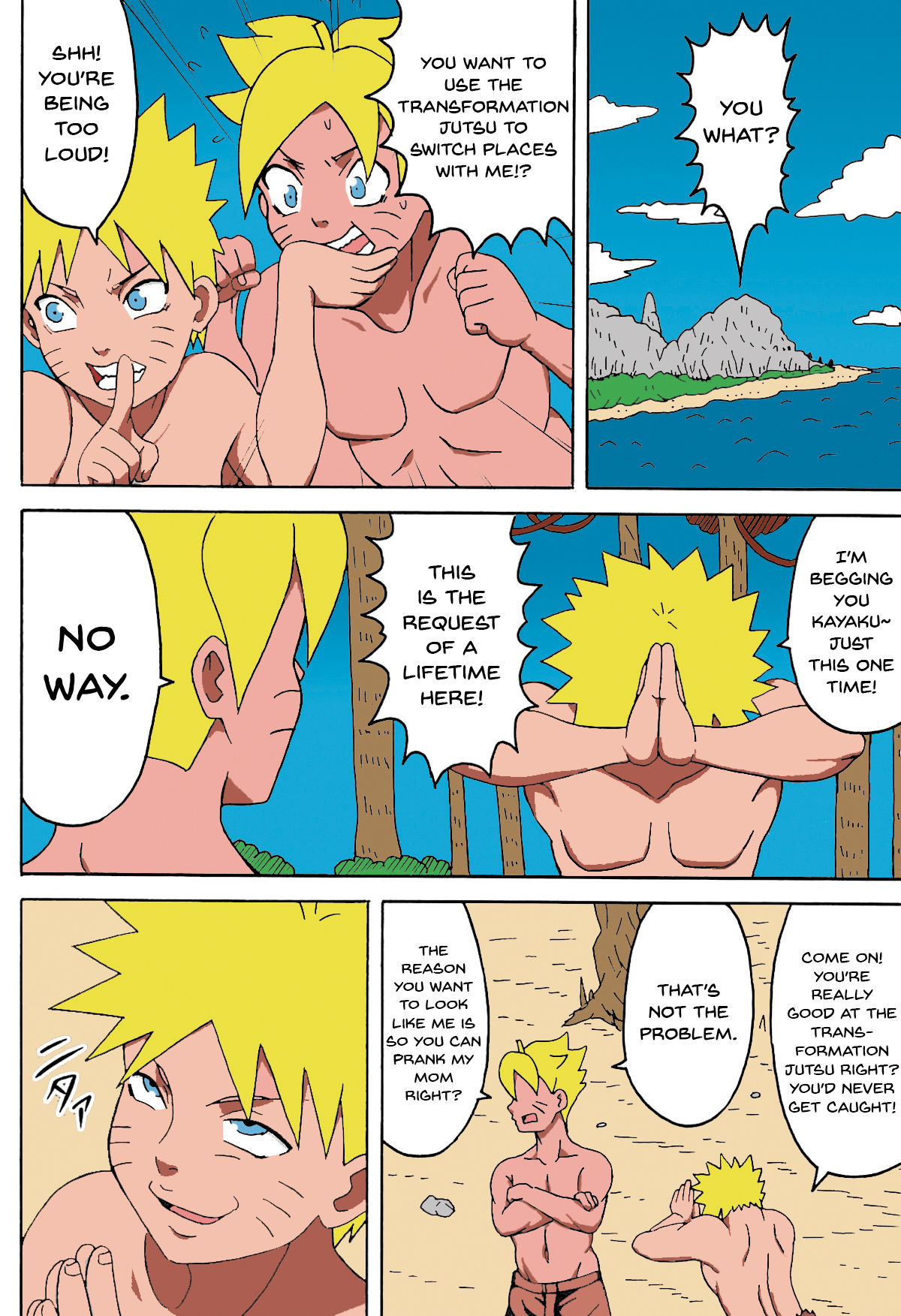 (C94) [NARUHO堂 (なるほど)] ジャングルGT (BORUTO-ボルト-) [英訳] [カラー化]