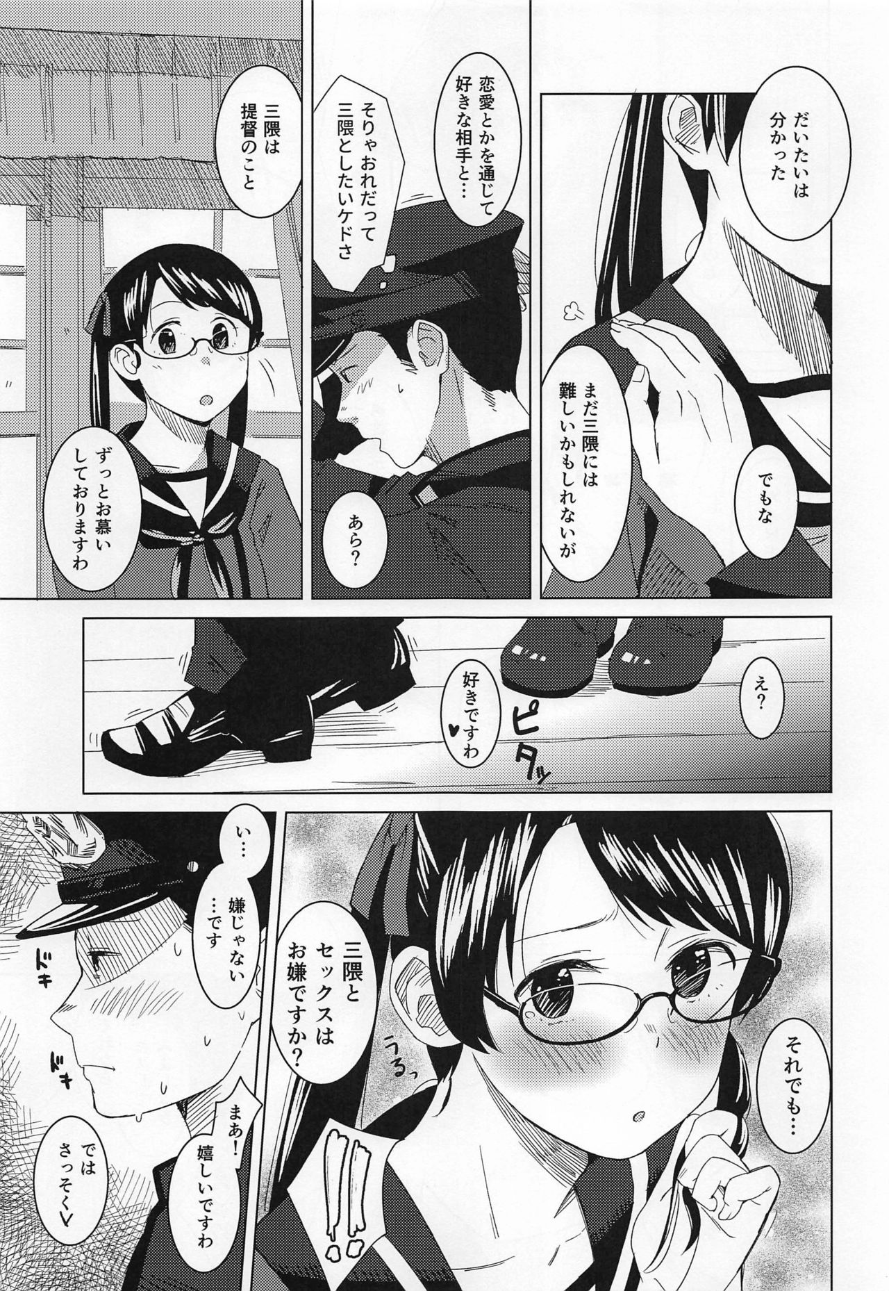 (COMIC1☆15) [空中線 (マキオ)] ラズベリーキッス めがね (艦隊これくしょん -艦これ-)