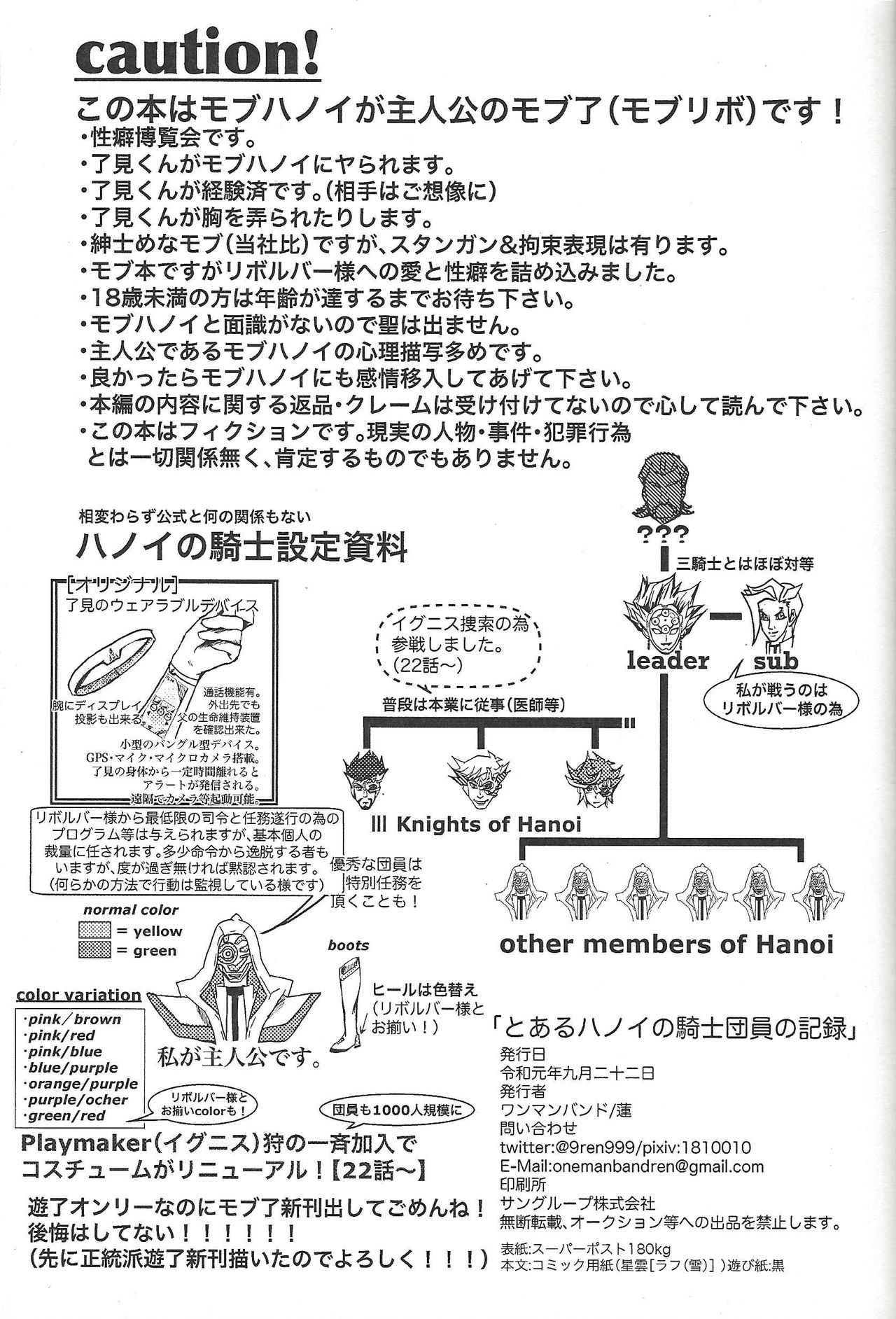 (未来を照らすスリーバレット) [ワンマンバンド (蓮)] とあるハノイの騎士団員の記録 (遊☆戯☆王VRAINS)