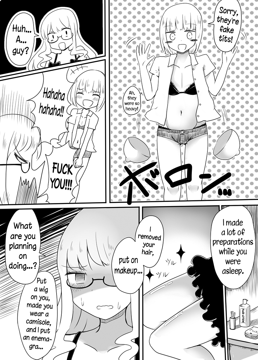 [むらさきにゃんこバー (ヴァエ)] 女装男子のおとしかた [英訳]
