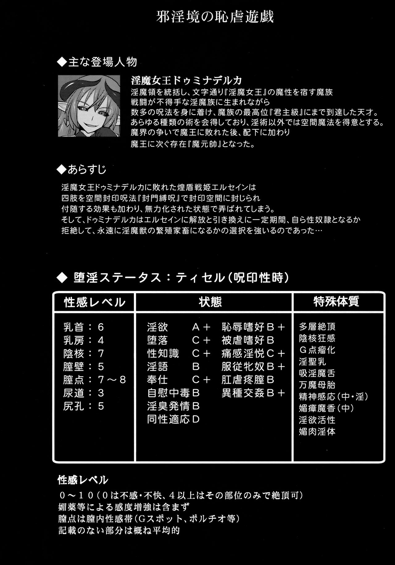 (C95) [FONETRASON (竜灯おりす)] 煌盾戦姫エルセイン 『邪淫境の恥虐遊戯』