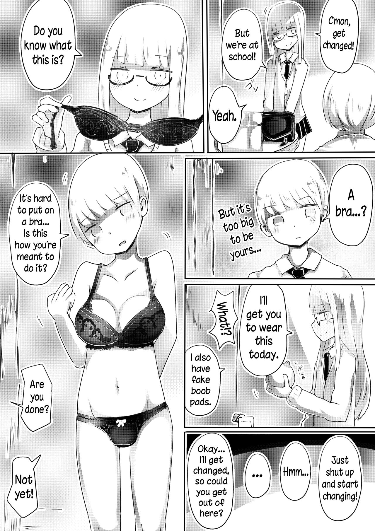 [むらさきにゃんこバー (ヴァエ)] 女装男子のつくりかた [英訳]