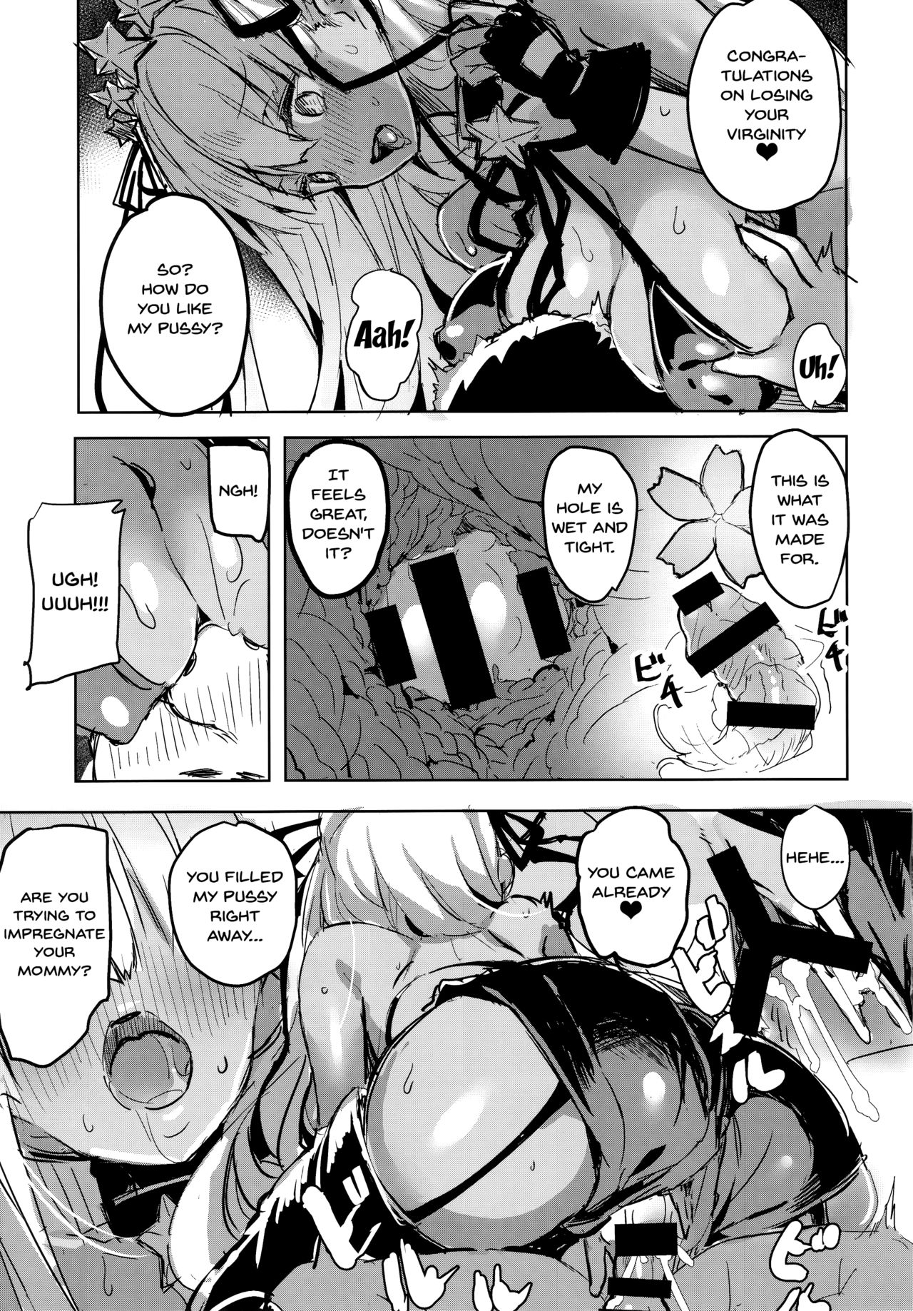 (C95) [kanemasita (かねた)] BBママと子ブタさん (Fate/Grand Order) [英訳]
