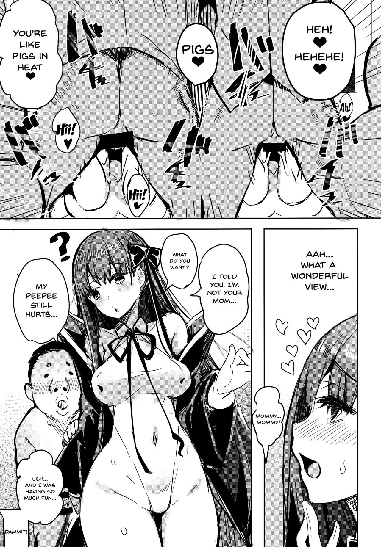 (C95) [kanemasita (かねた)] BBママと子ブタさん (Fate/Grand Order) [英訳]