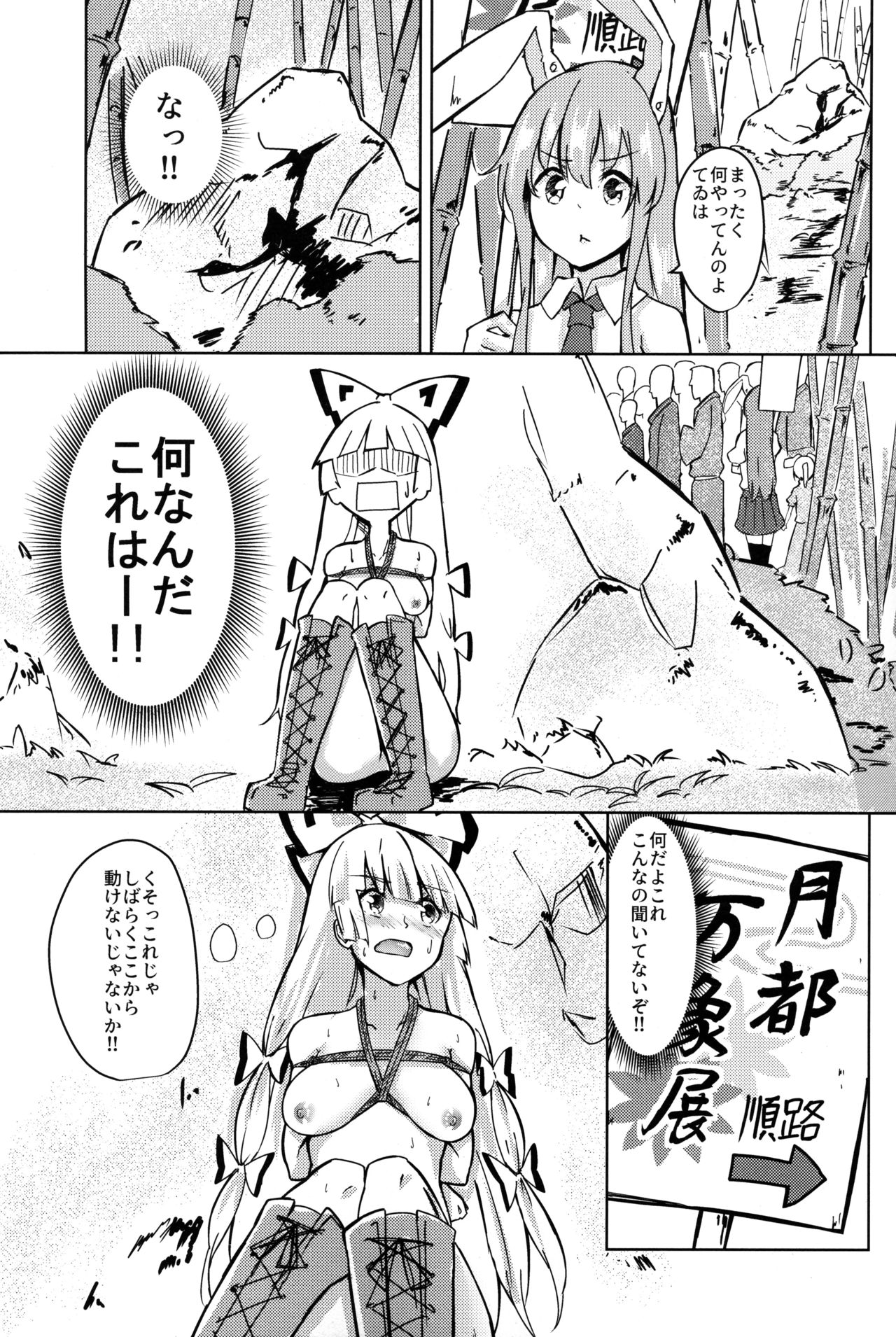 (紅楼夢15) [しめりけ (で～たむ?)] 竹林ランニング (東方Project)