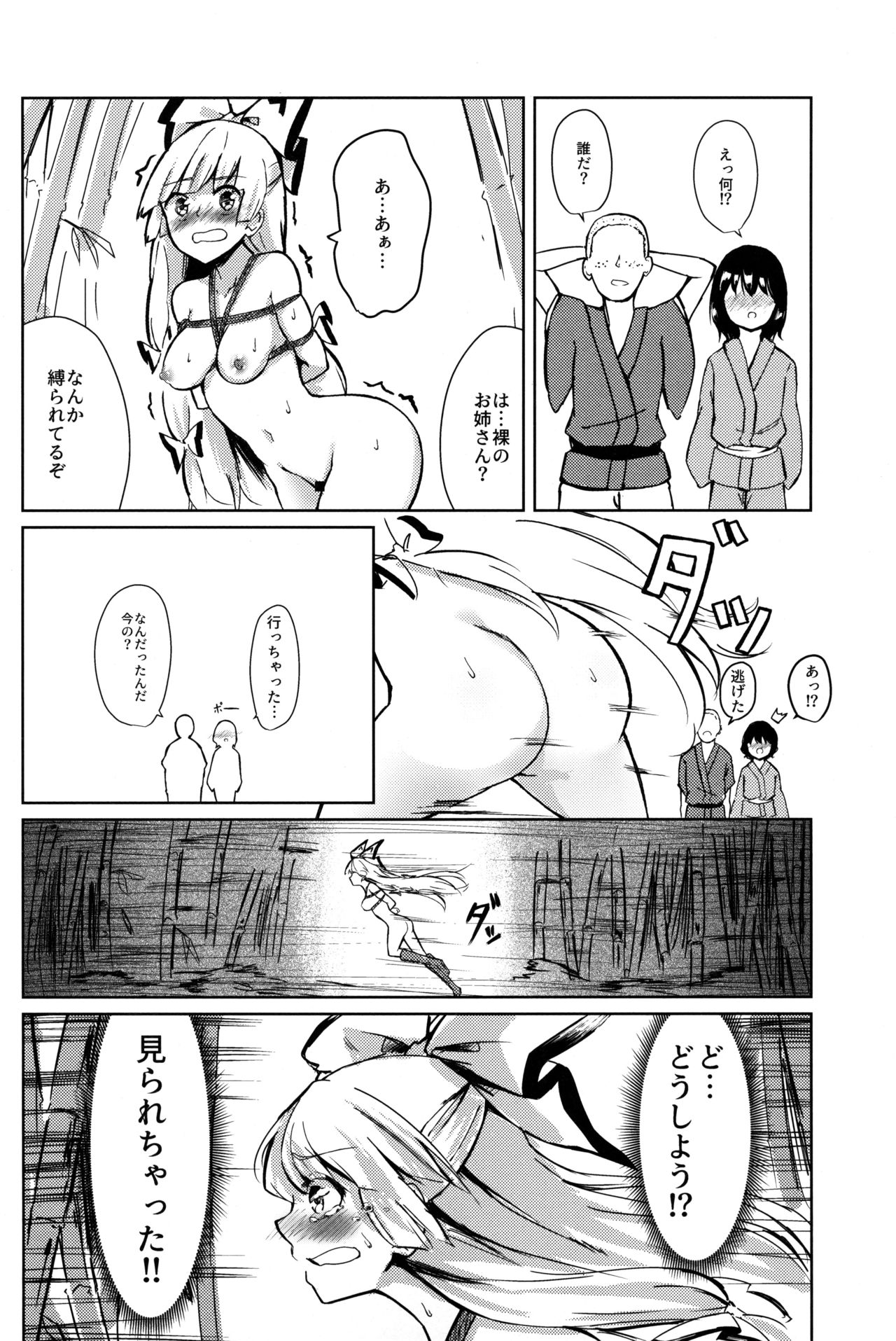 (紅楼夢15) [しめりけ (で～たむ?)] 竹林ランニング (東方Project)