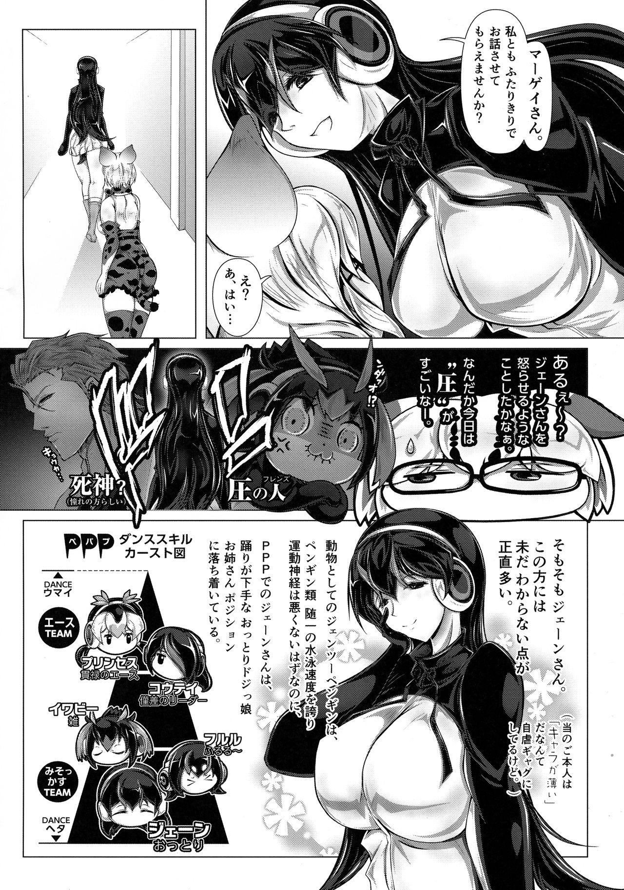 (ふたけっと15.5) [さこみちょ (qzna)] マーゲイのPPP淫果応報（ジェーンさんと）(けものフレンズ)