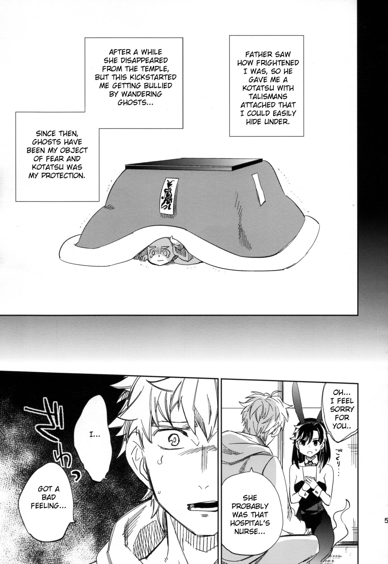 (コミティア108) [goo-paaa (おちゃ)] 四畳半バニィーPart2 [英訳]