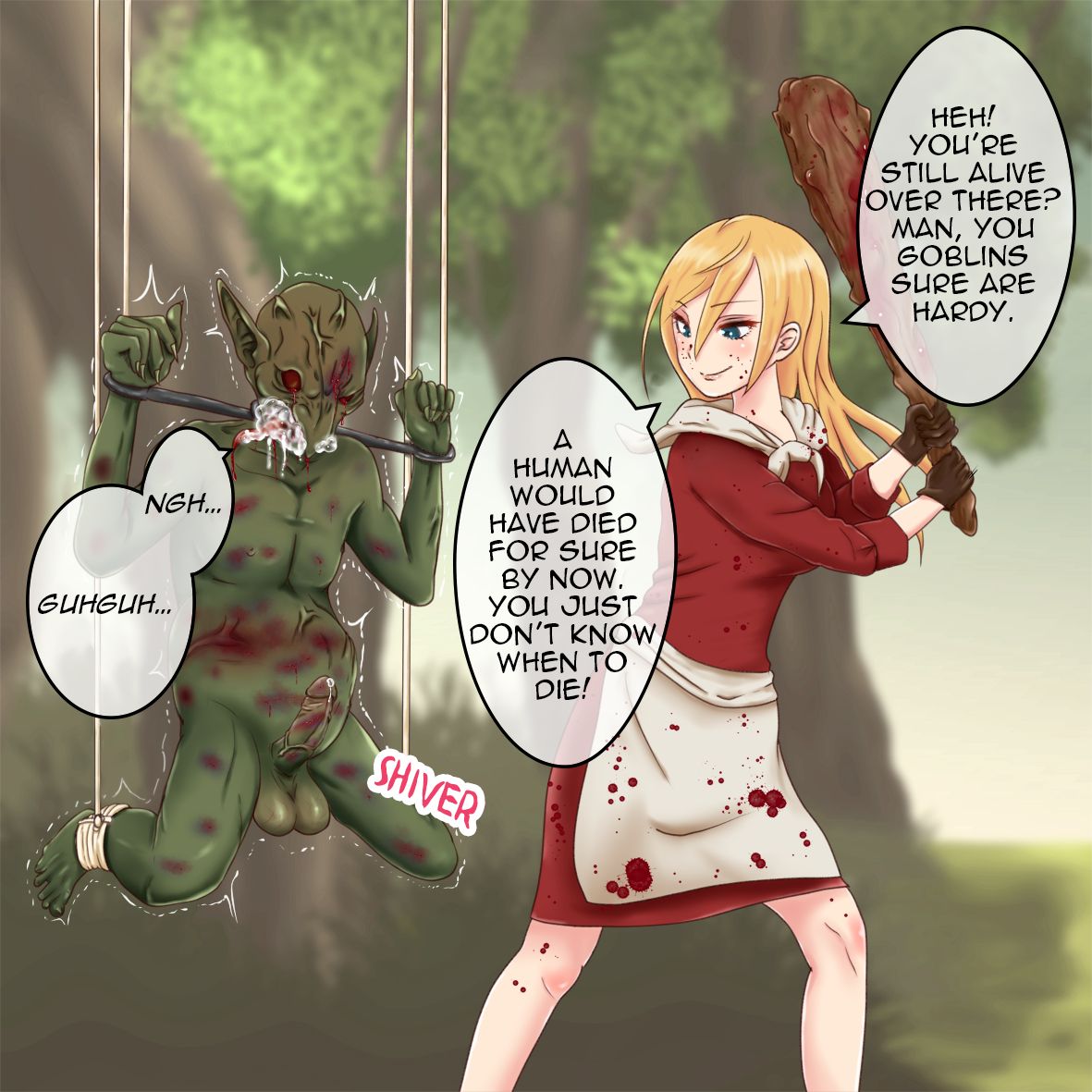 [ひさの] 絶望のゴブリン 1 [英訳] [無修正]