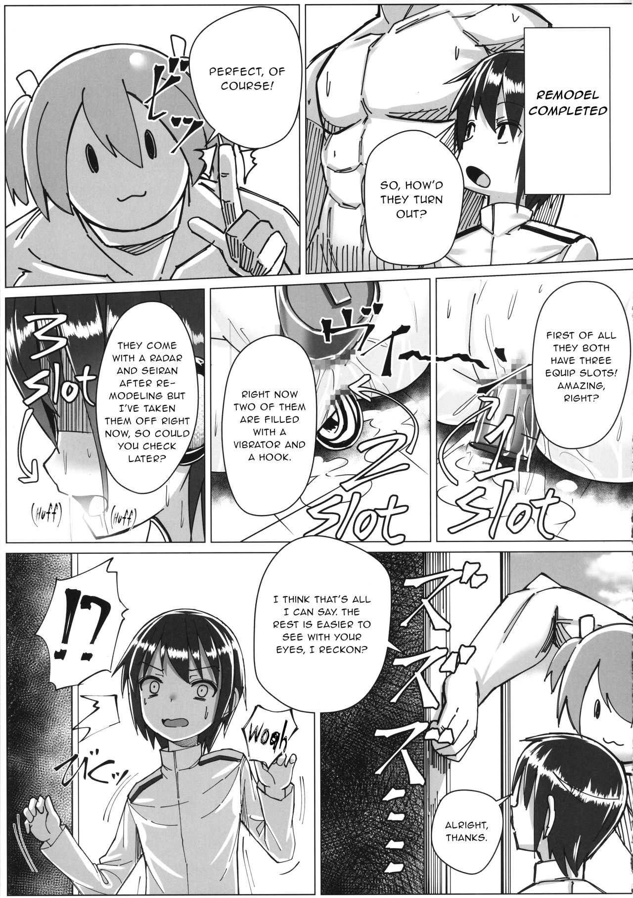 (C92) [スタイリッシュ丸投げ (パトリシア)] 伊13 14ちゃんの自業自得性活 (艦隊これくしょん -艦これ-) [英訳]