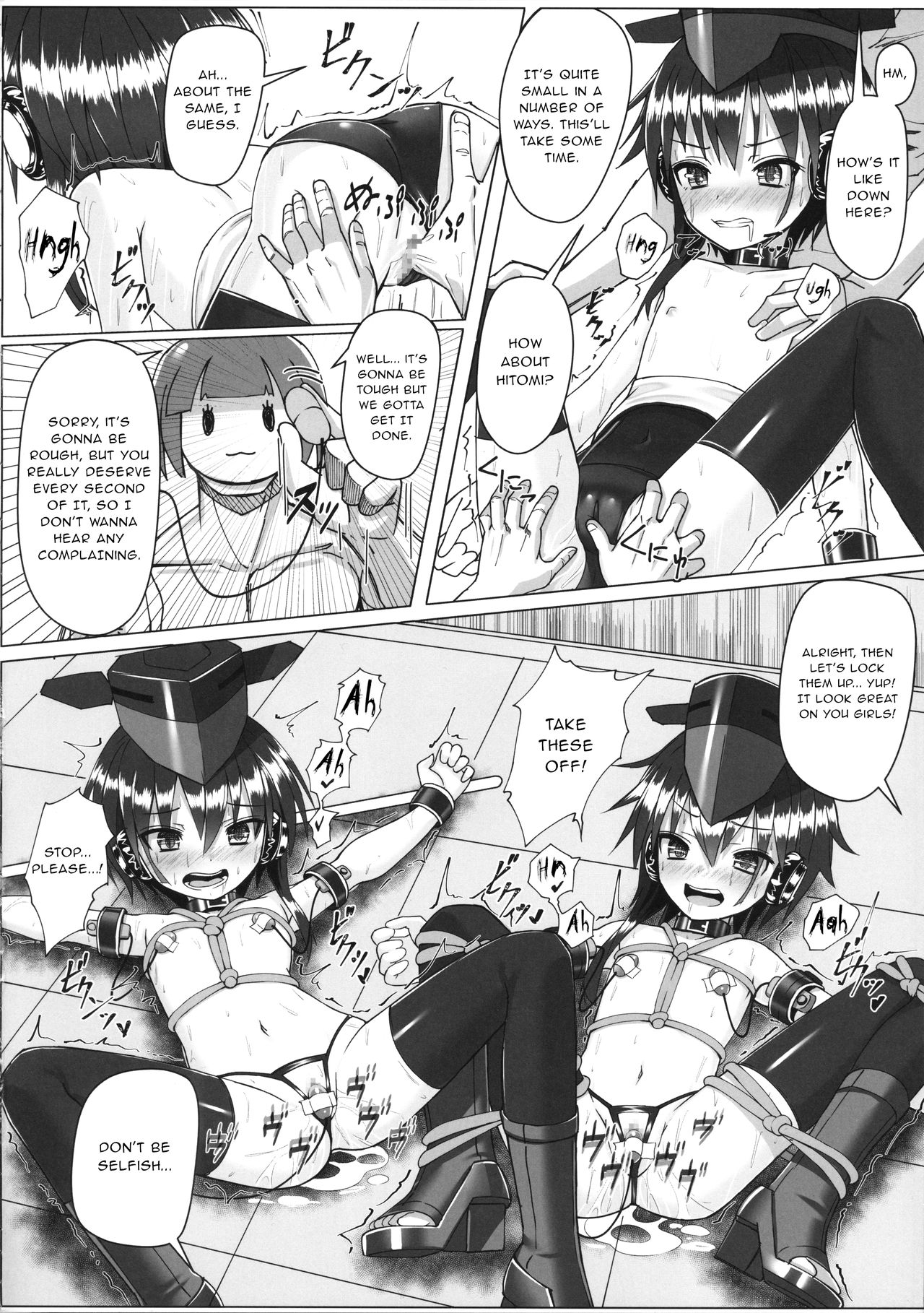 (C92) [スタイリッシュ丸投げ (パトリシア)] 伊13 14ちゃんの自業自得性活 (艦隊これくしょん -艦これ-) [英訳]