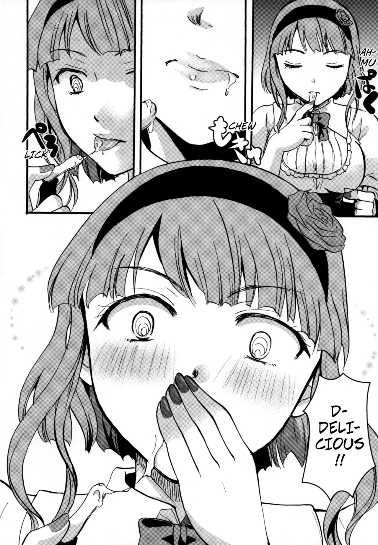 (C89) [Candy Pop (いとうえい)] 無知シチュと食ザーとクロッチ射精だけ! (だがしかし) [英訳]