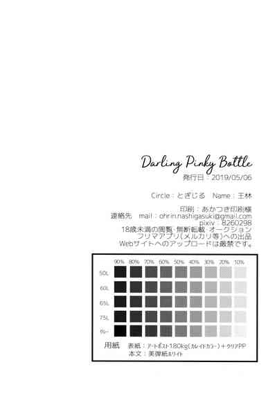 (超全忍集結2019) [とぎじる (王林)] Darling Pinky Bottle (NARUTO -ナルト-) [英訳]