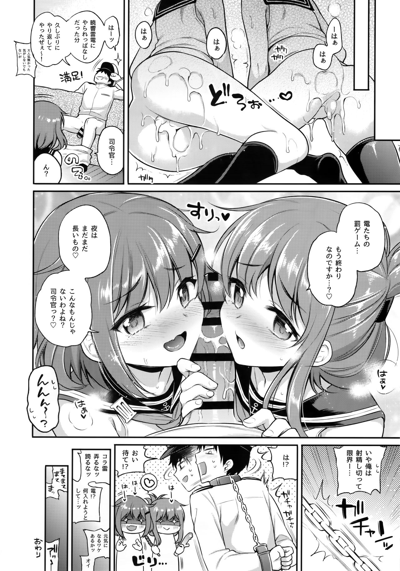 (AC2) [K+W (ささちん)] 雷電ちゃん×罰ゲーム (艦隊これくしょん -艦これ-)
