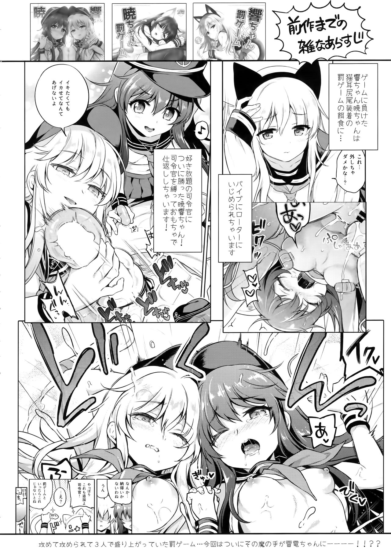 (AC2) [K+W (ささちん)] 雷電ちゃん×罰ゲーム (艦隊これくしょん -艦これ-)