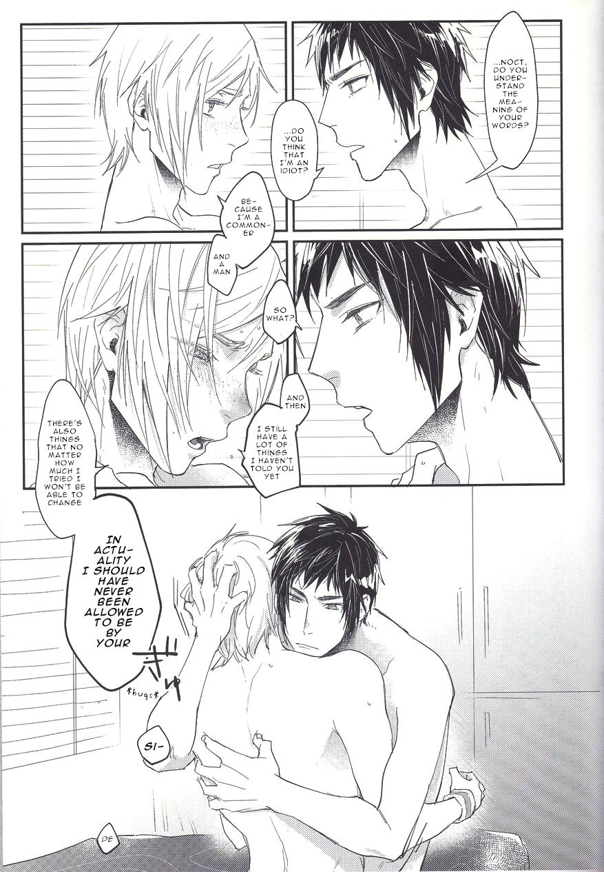 (SPARK12) [ごはんですよ (犬山)] 早熟少年 (ファイナルファンタジーXV) [英訳]