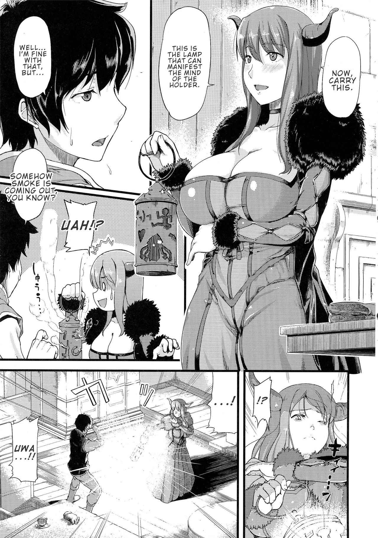 (COMIC1☆7) [from SCRATCH (じょにー)] ちびゆう-勇者は魔王に××されちゃいました。- (まおゆう魔王勇者) [英訳]
