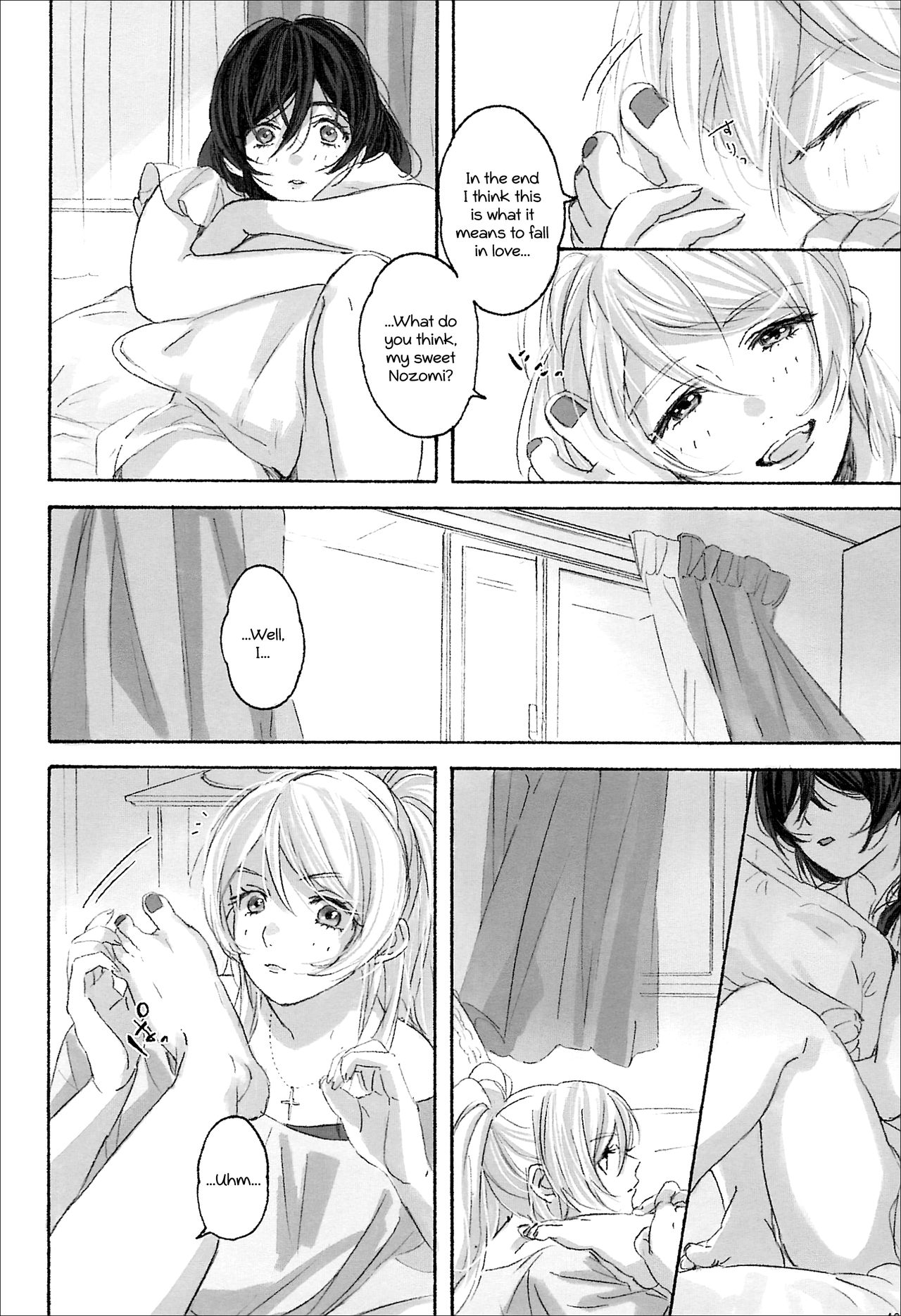 (僕らのラブライブ! 12) [ZAWORLD (ざわわ)] 女神様の御御足 (ラブライブ!) [英訳]