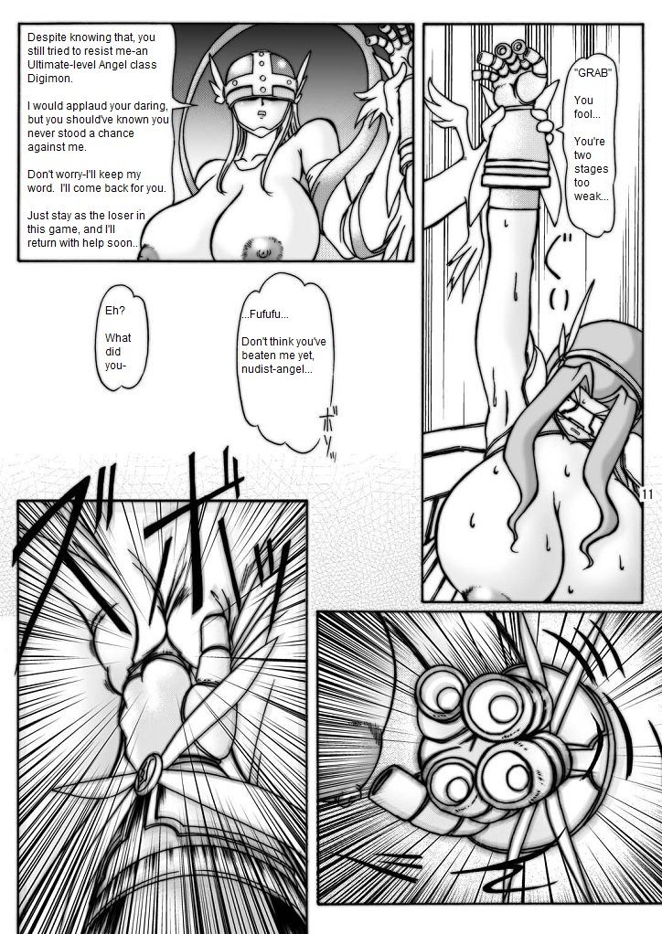 (巨乳っ娘2) [GLAMOUR WORKS (蓮斗)] ぶーぶもんすたあD (デジタルモンスター) [英訳]