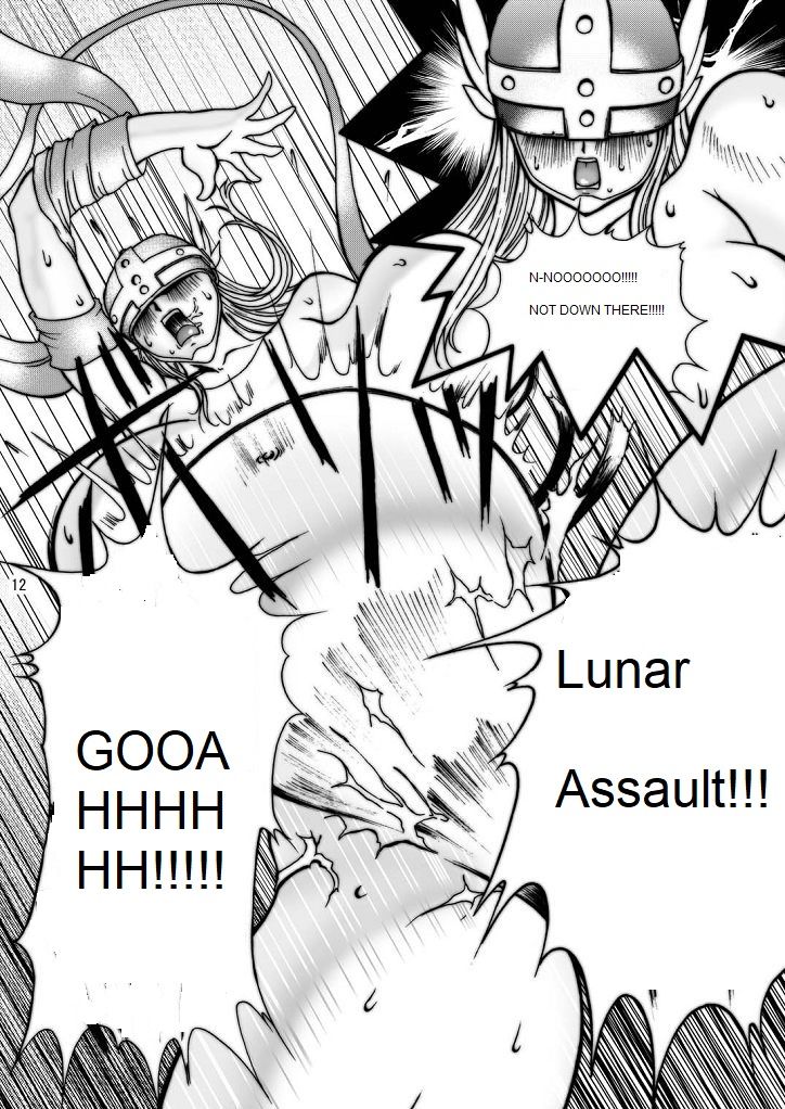 (巨乳っ娘2) [GLAMOUR WORKS (蓮斗)] ぶーぶもんすたあD (デジタルモンスター) [英訳]