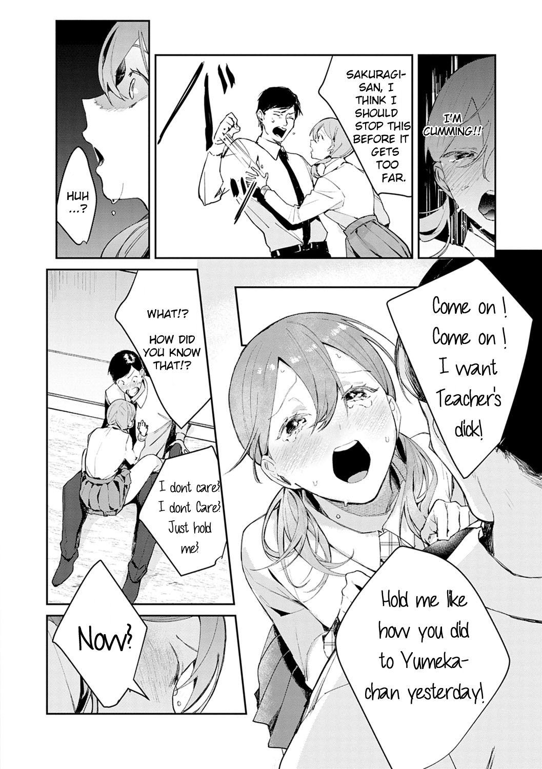 [ぱんちらステーキ] 発情♡あぷろーち 2話 (誘惑ミルフィーユ) [英訳] [DL版]