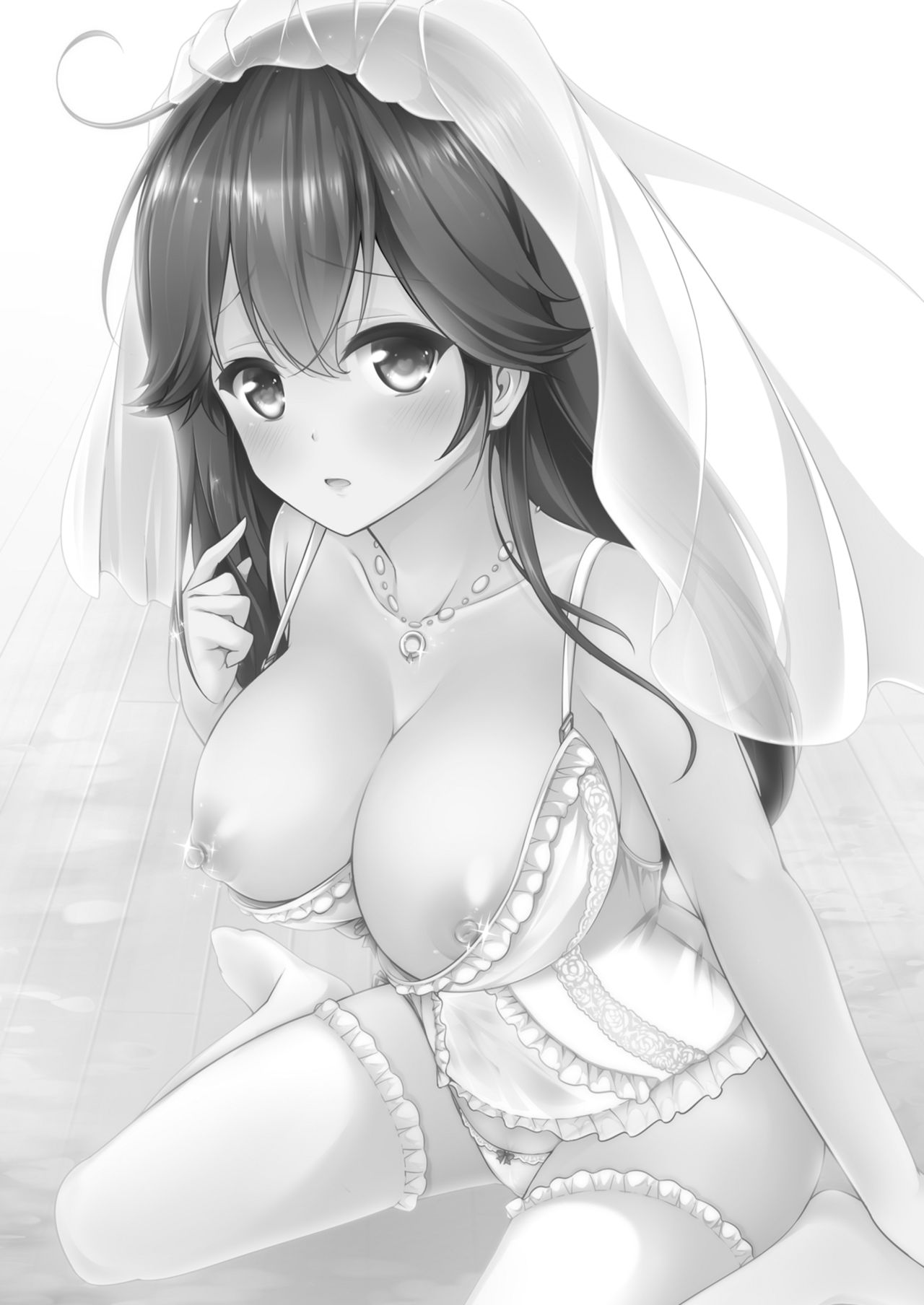 [無口遮欄 (ちやみ)] 提督のこと、お慕いしています 改 (艦隊これくしょん -艦これ-) [英訳] [無修正] [DL版]