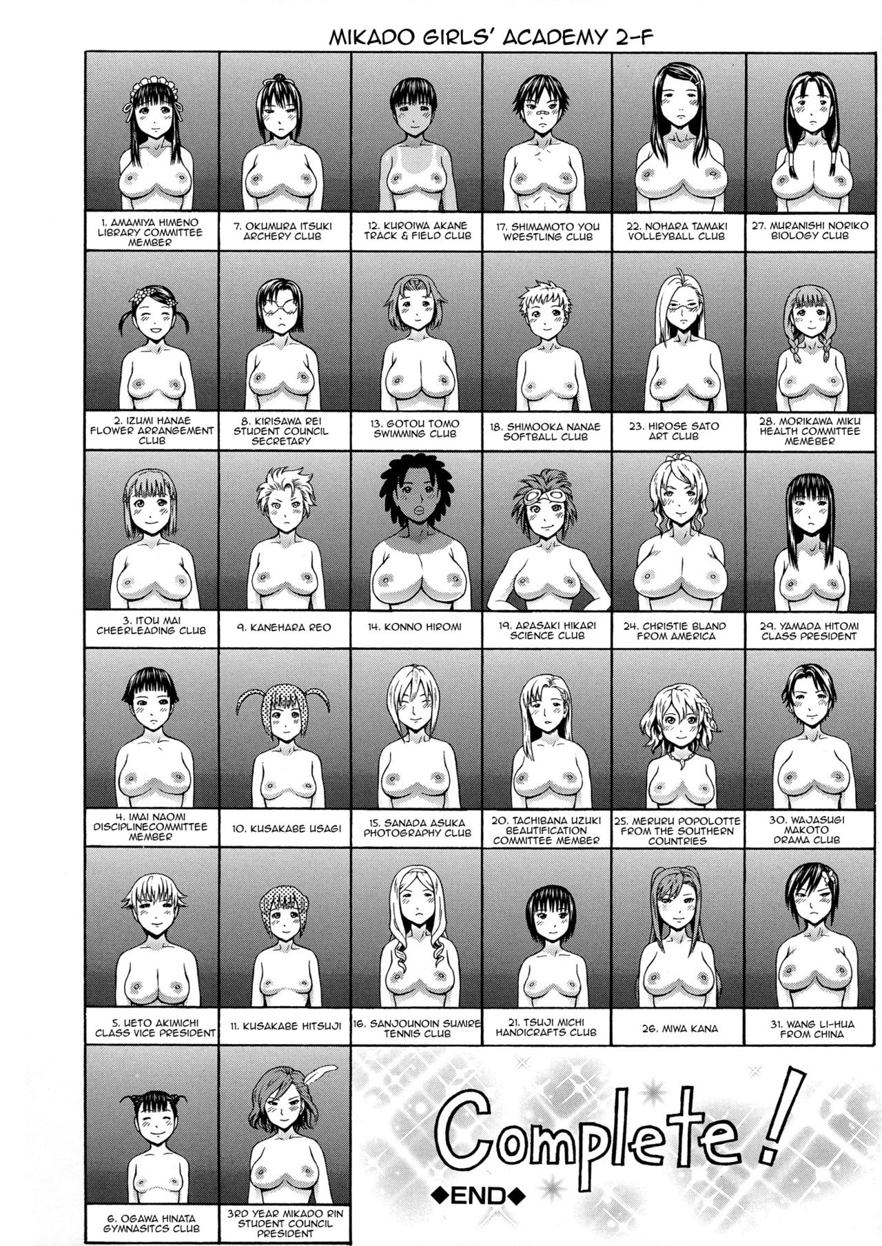 [蛇光院三郎] 2年F組全員性交 最終話 [英訳]