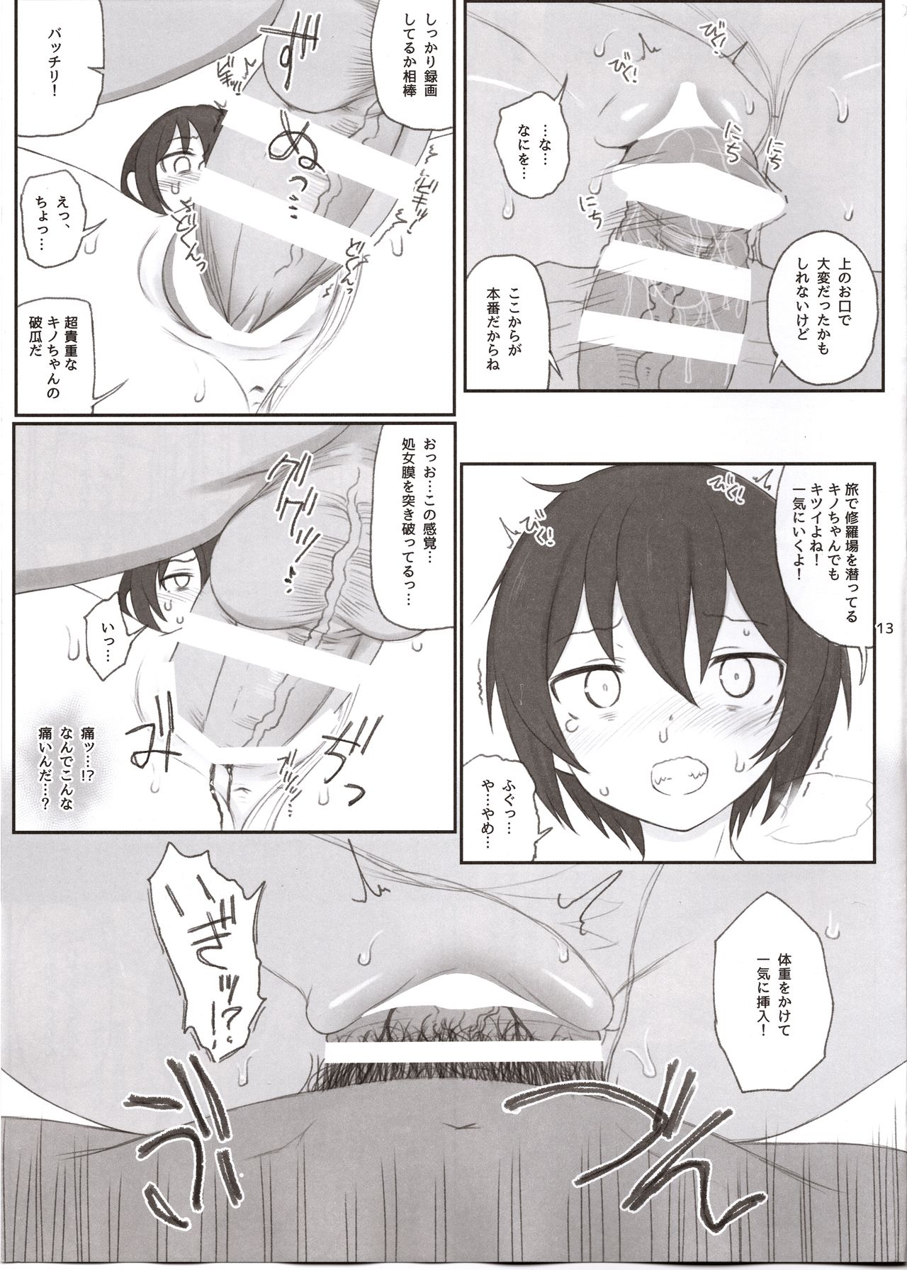 (C93) [HAMMER_HEAD (真壁吾郎)] 同人誌の国 (キノの旅)