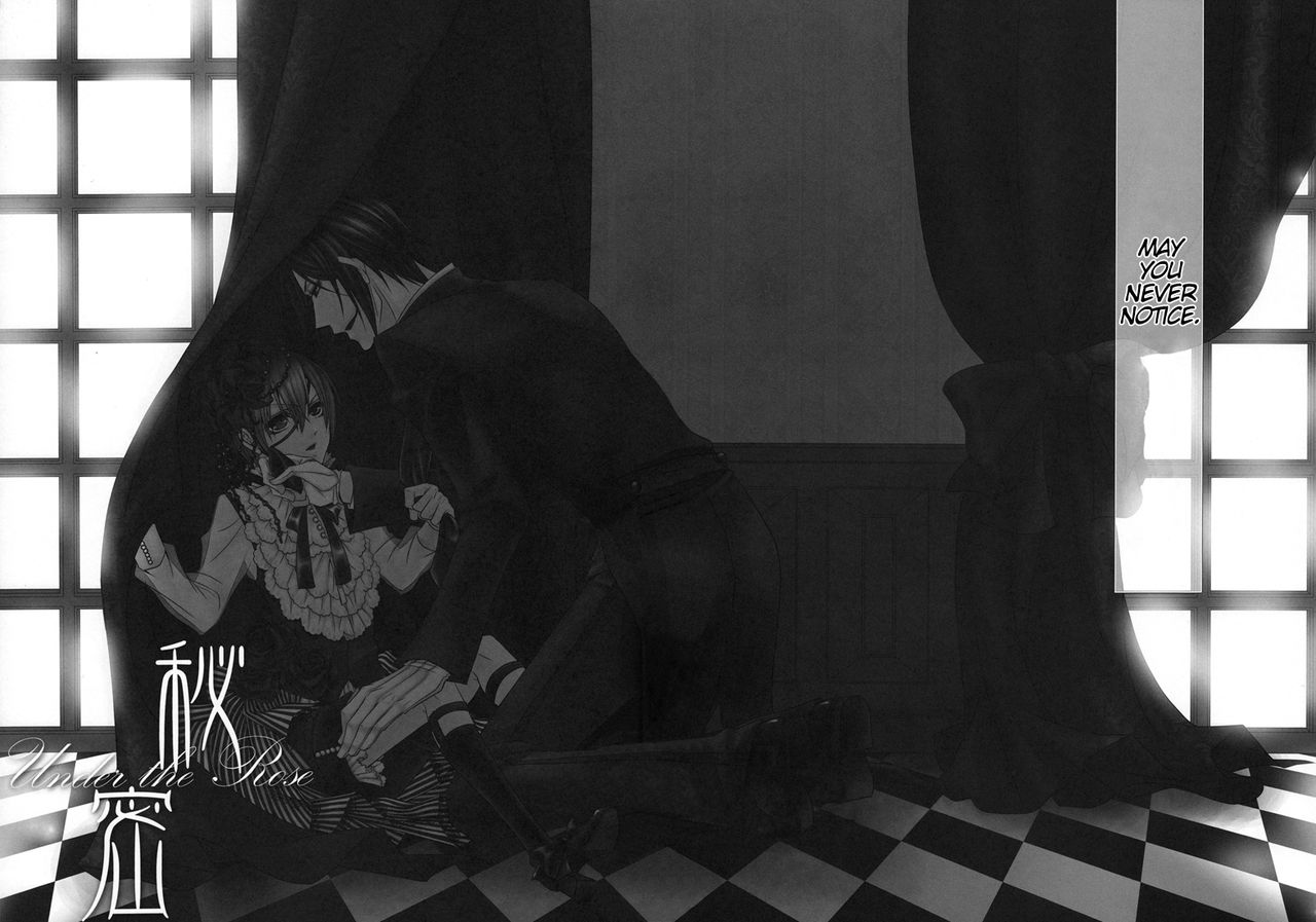 (C76) [ぴんくのこねこ (なおきち。)] 秘密~Under the Rose~ (黒執事) [英訳]
