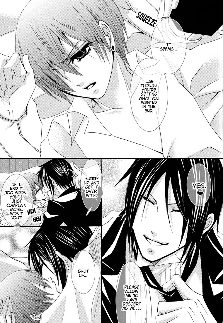 (C76) [ぴんくのこねこ (なおきち。)] 秘密~Under the Rose~ (黒執事) [英訳]