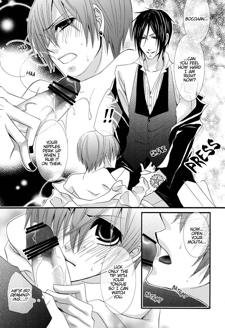 (C76) [ぴんくのこねこ (なおきち。)] 秘密~Under the Rose~ (黒執事) [英訳]