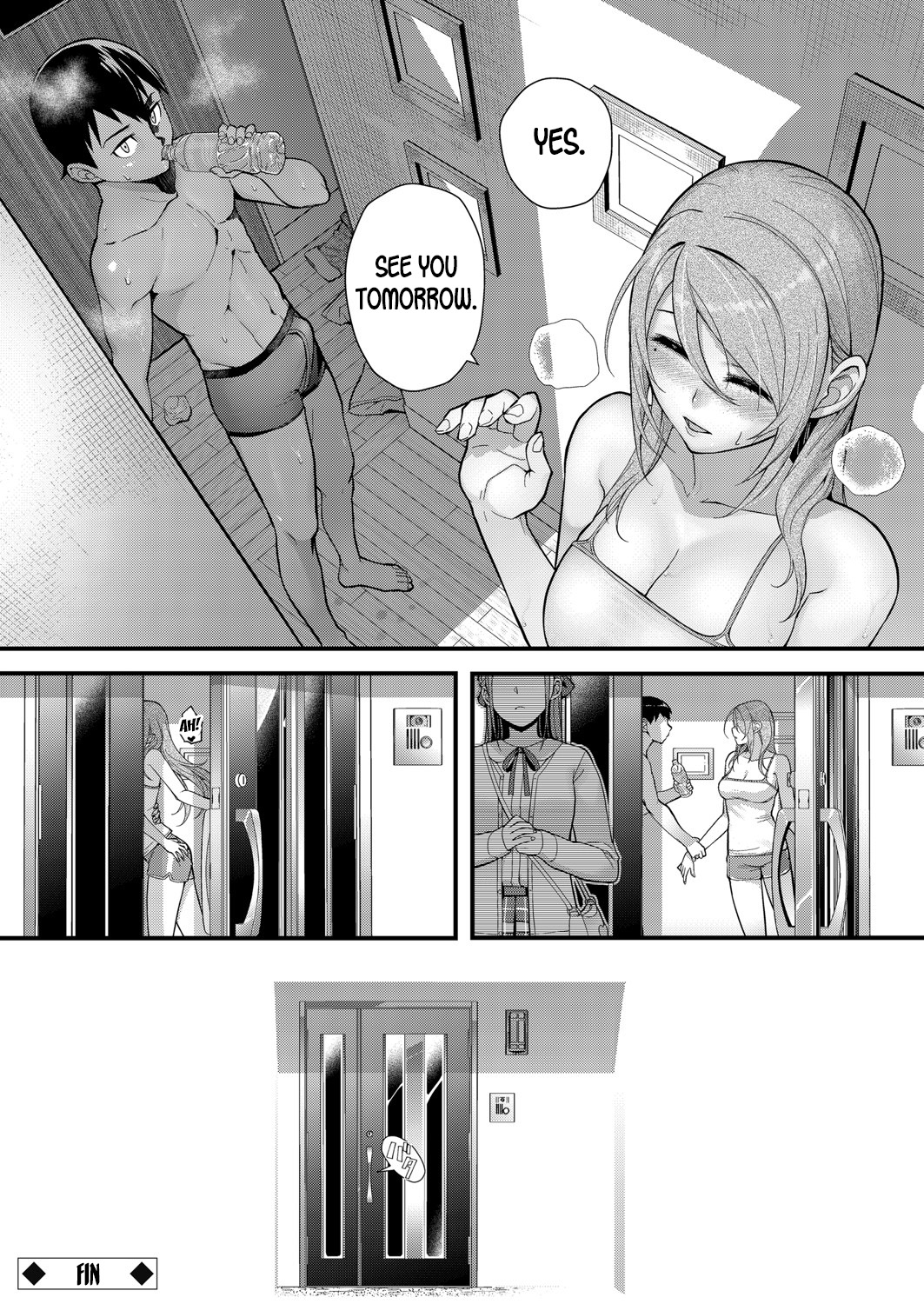 [松果] 溺愛×執着 後編 〜従弟の情欲に飲み込まれた女教師〜 (コミックグレープ Vol.82) [英訳]