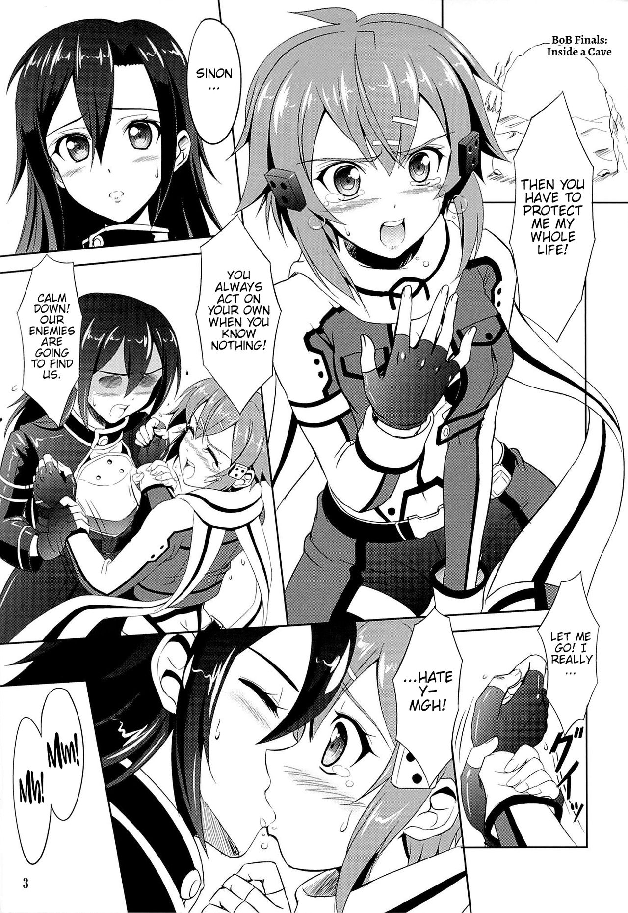 (C86) [KNIGHTS (騎士二千)] 逆襲のシノン (ソードアート・オンライン) [英訳]