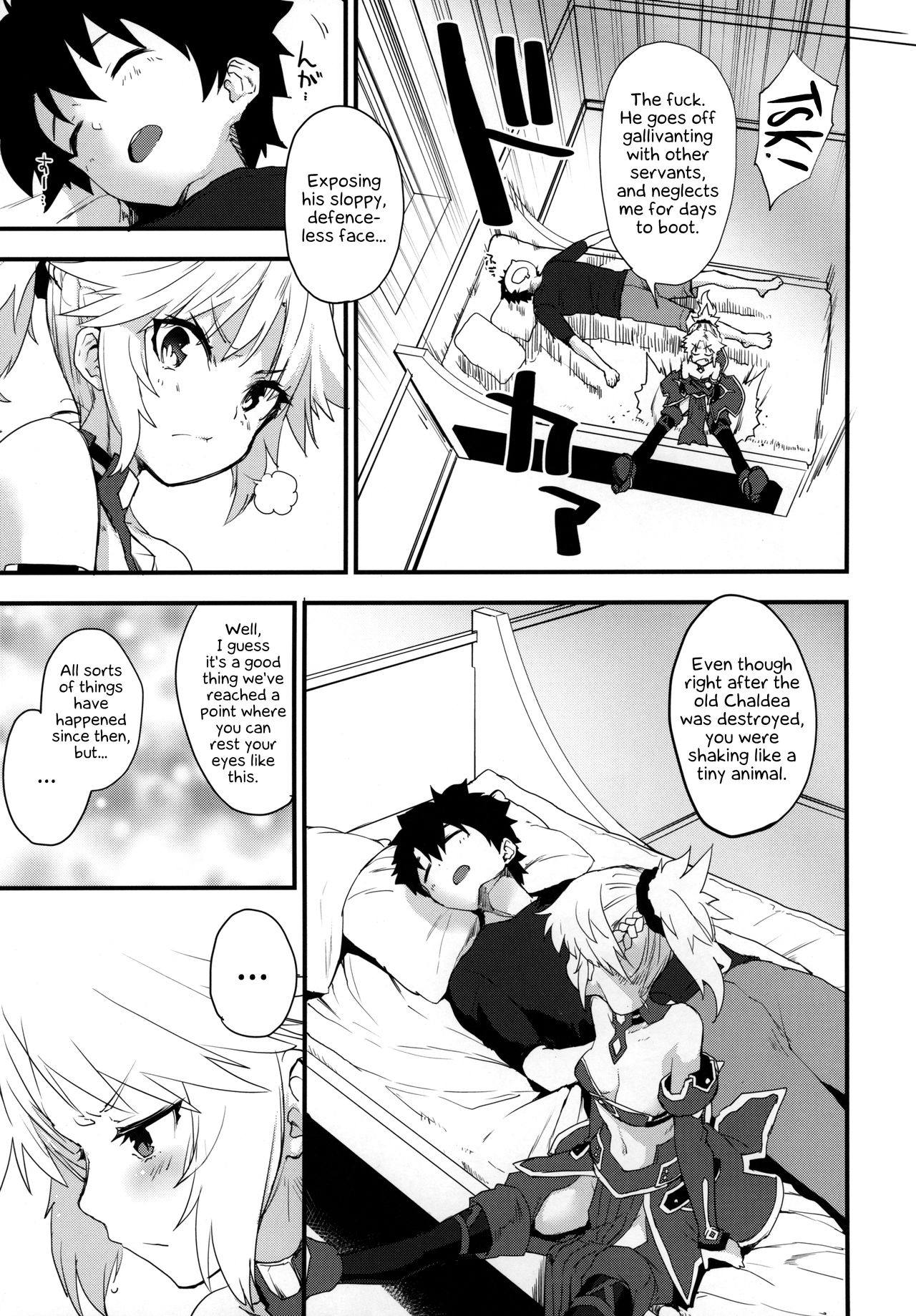 (C97) [Peθ (もず)] マスターのせいだぞ… (Fate/Grand Order) [英訳]