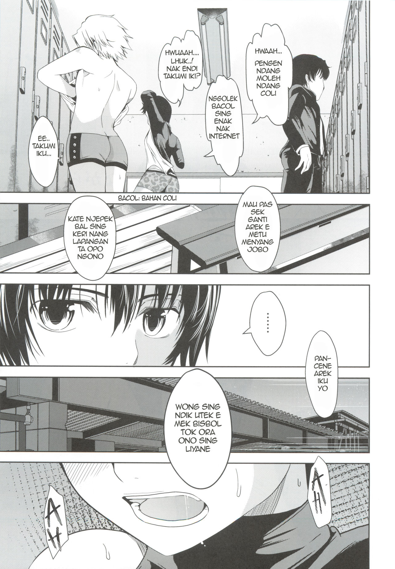 (J.GARDEN46) [TANTAN (たんぬ)] うちのキャプテンが裏でこっそりオナニーしてまして [ジャワ翻訳]
