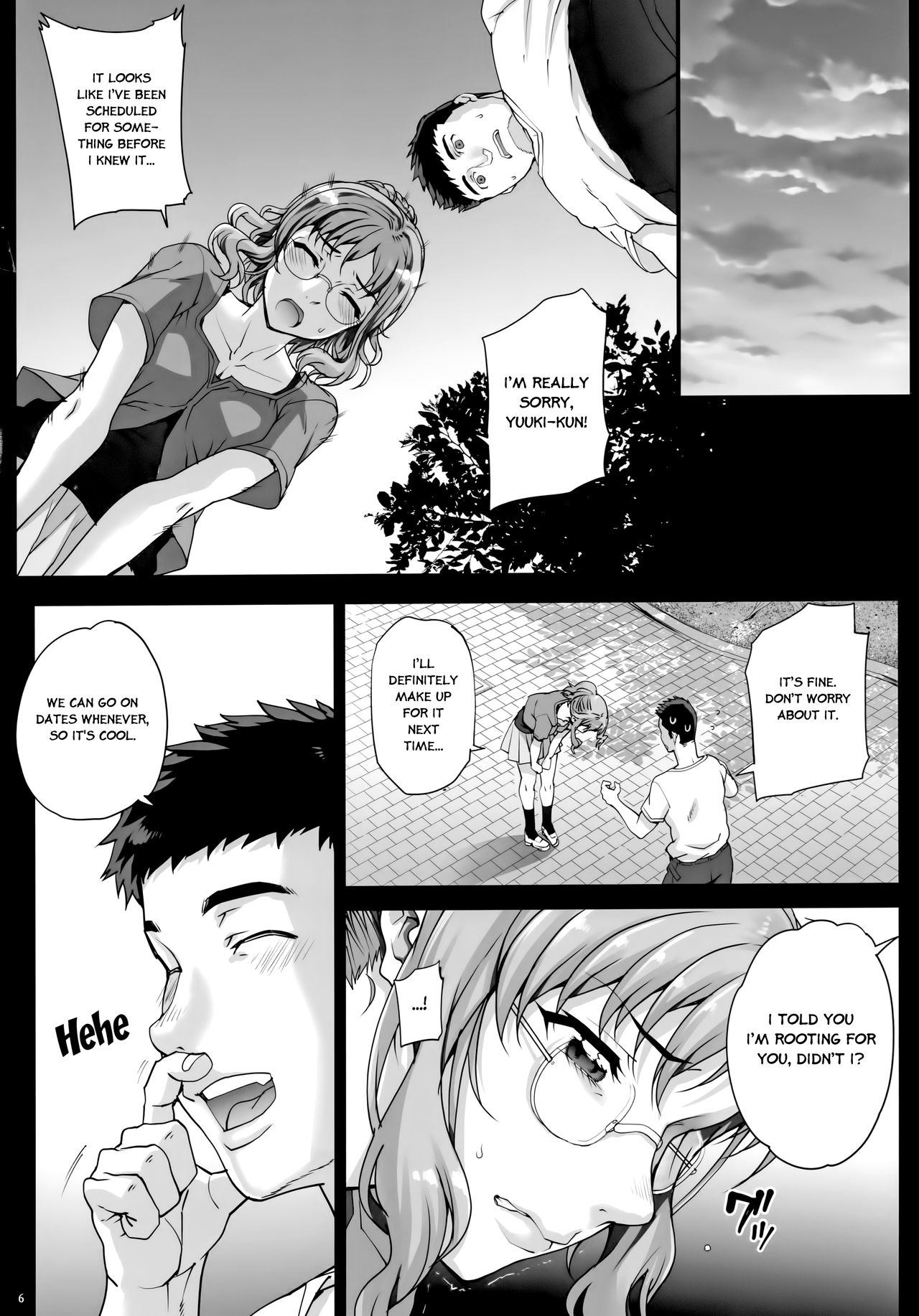 (C96) [まごの亭 (夏庵)] カレシにナイショで3 性接待…させられました。[英訳]
