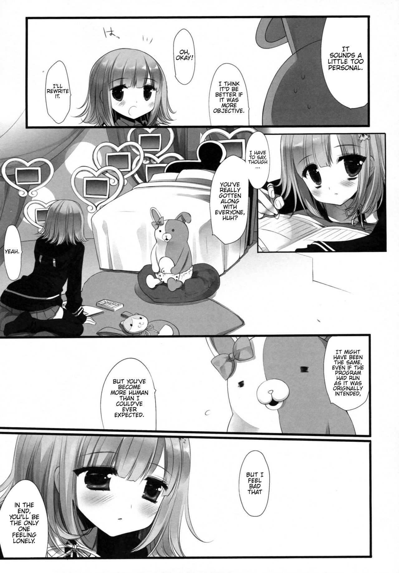 (サンクリ57) [CHRONOLOG, D・N・A.Lab. (桜沢いづみ, ミヤスリサ)] HappyEndroll (スーパーダンガンロンパ2) [英訳]