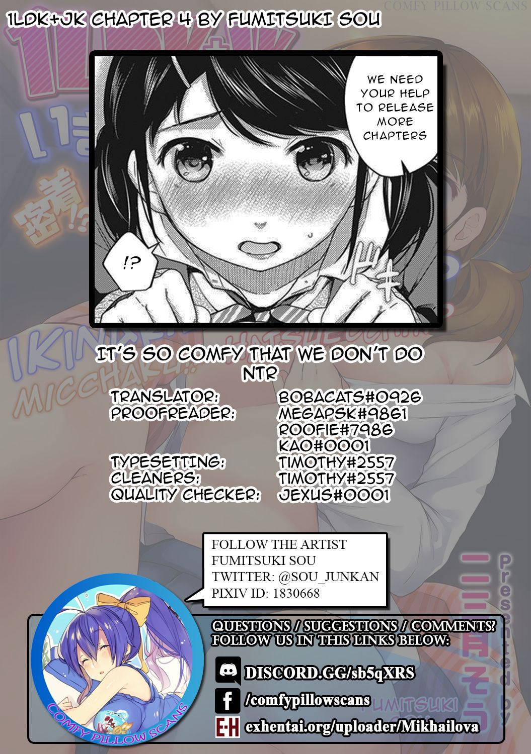 [二三月そう] 1LDK+JK いきなり同居? 密着!? 初エッチ!!? 第1-27話 [英訳]
