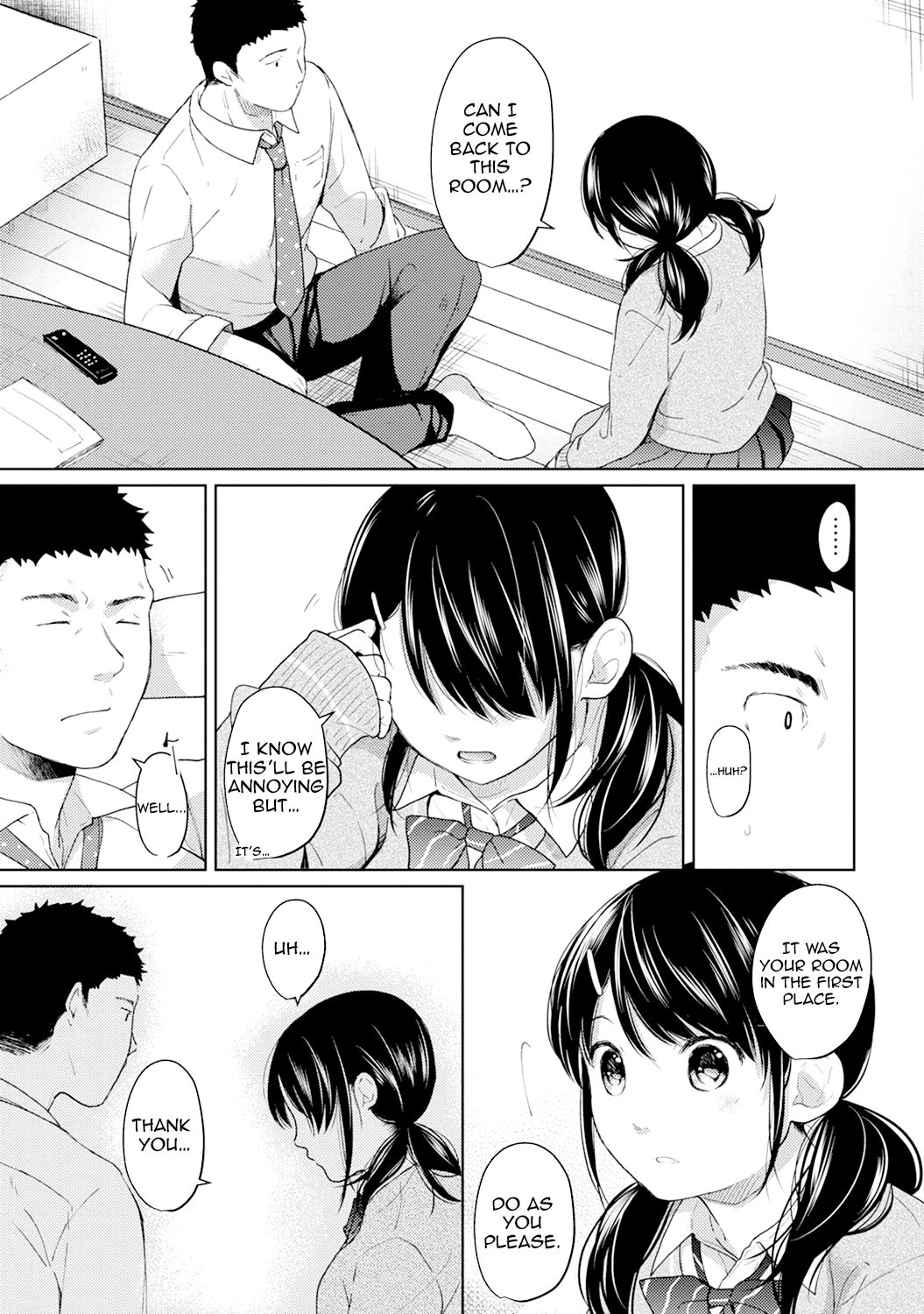 [二三月そう] 1LDK+JK いきなり同居? 密着!? 初エッチ!!? 第1-27話 [英訳]