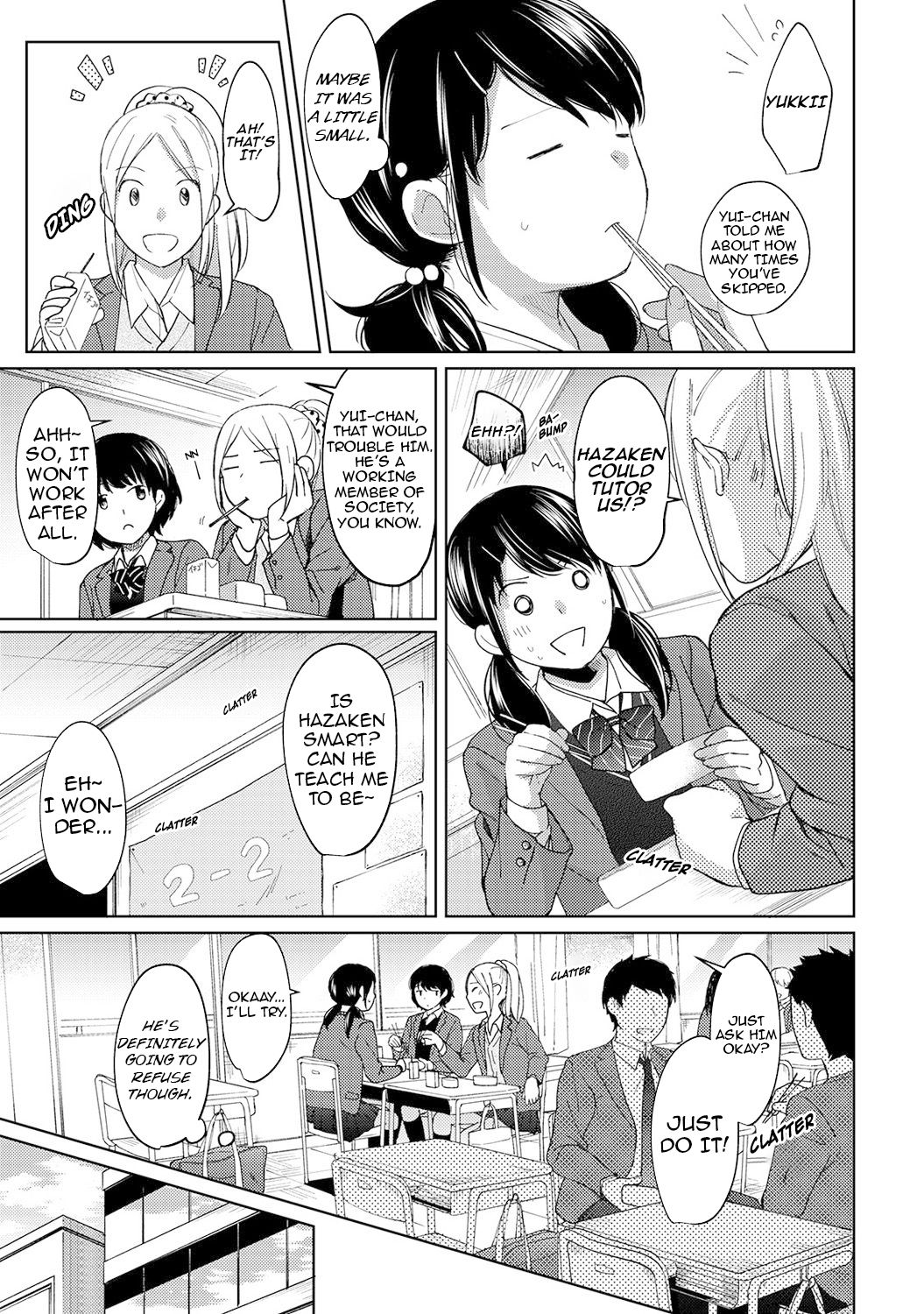 [二三月そう] 1LDK+JK いきなり同居? 密着!? 初エッチ!!? 第1-27話 [英訳]