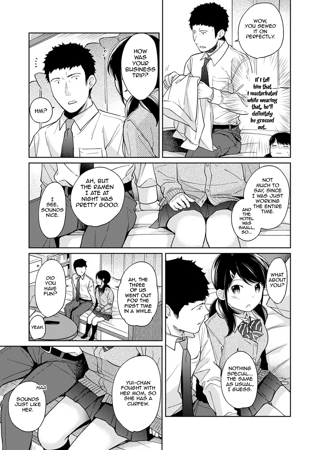 [二三月そう] 1LDK+JK いきなり同居? 密着!? 初エッチ!!? 第1-27話 [英訳]