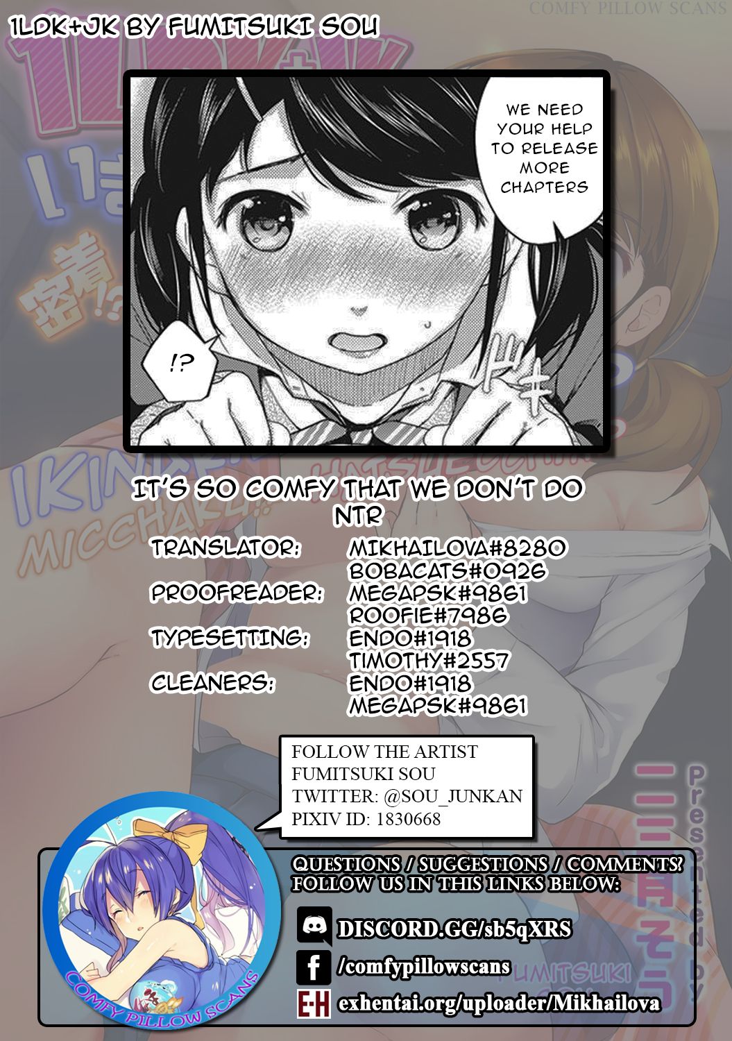 [二三月そう] 1LDK+JK いきなり同居? 密着!? 初エッチ!!? 第1-27話 [英訳]