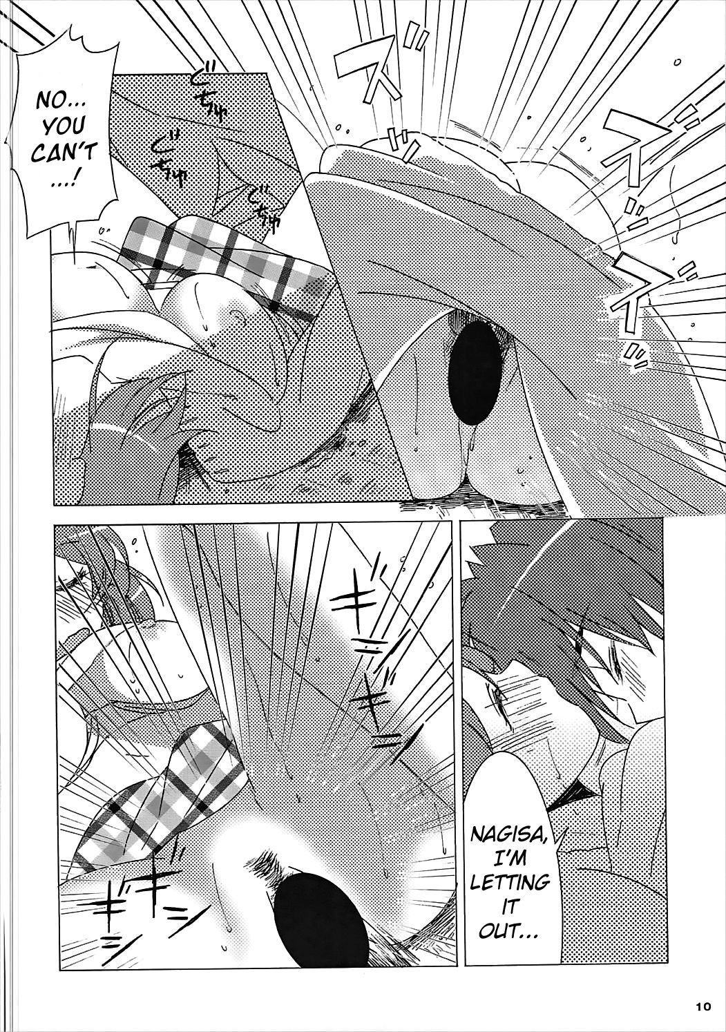 (光坂高校創立者祭) [S-FLAKE (ゆきみつ)] 朋也しっかりしなさい! (クラナド) [英訳]