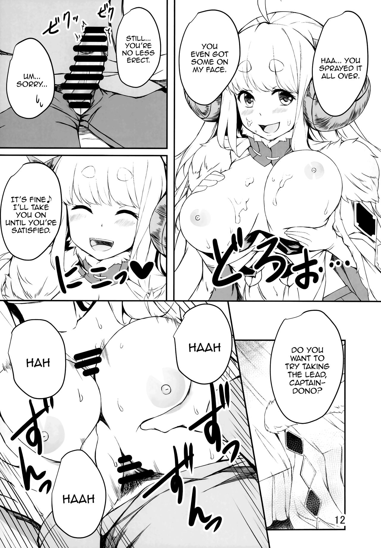 (C95) [雲洞軒 (小助)] ふたりの煩悩発散!! (グランブルーファンタジー) [英訳]
