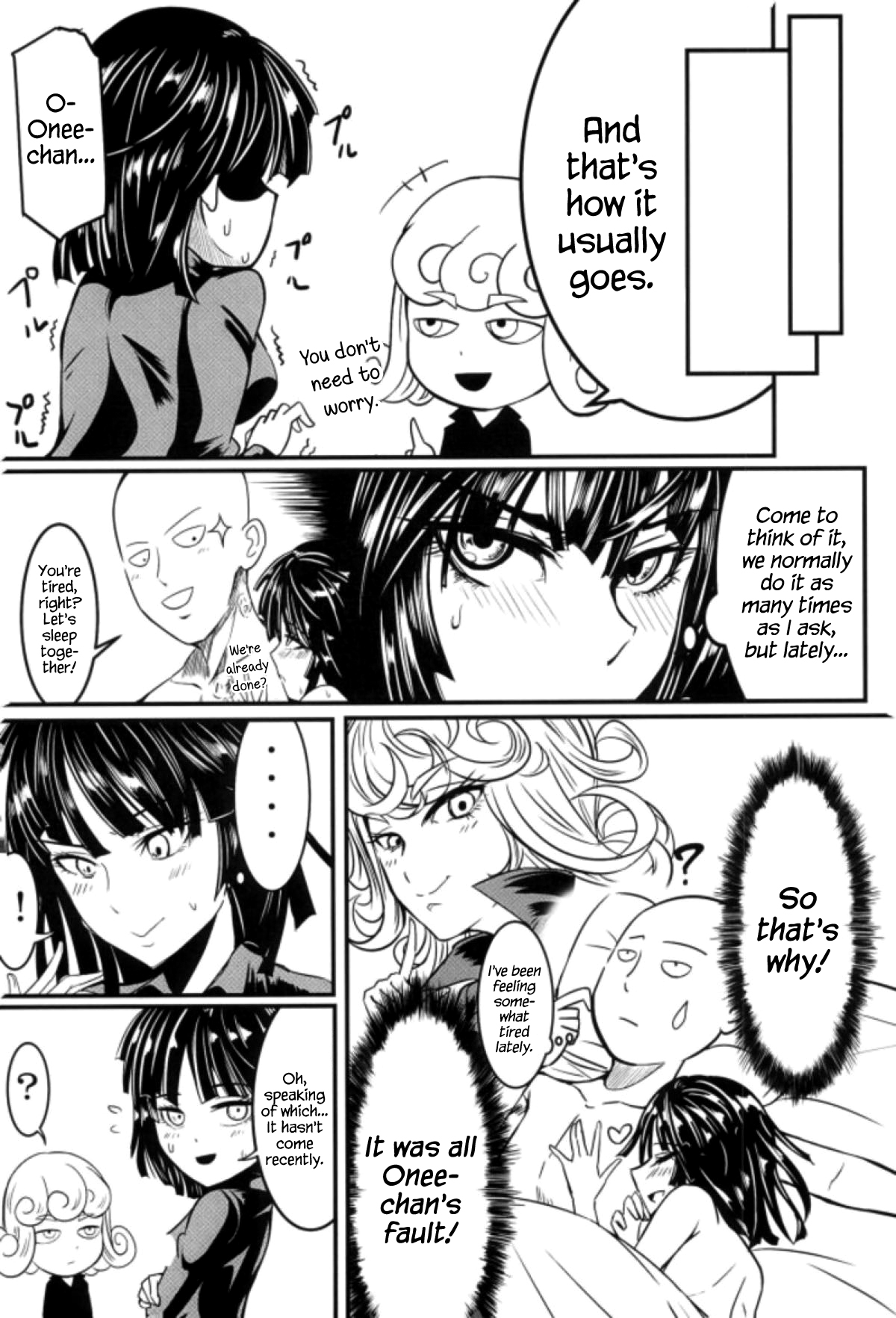 (C92) [宇宙☆ポルタ (Kawa)] でこぼこラブSister First Love (ワンパンマン) [英訳]