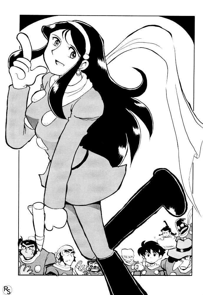 [ちゃちゃちゃぶらざーず、るぴなす盗賊団 (よこやまちちゃ)] 銀鈴本 VI (ジャイアントロボ) [英訳] [無修正]