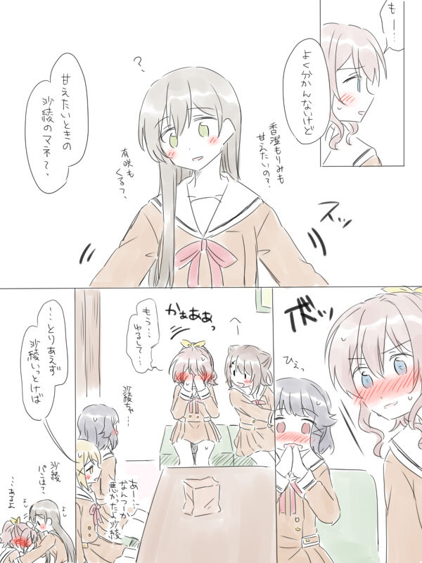 [みそ茶] バンドリ百合まとめ (BanG Dream!)