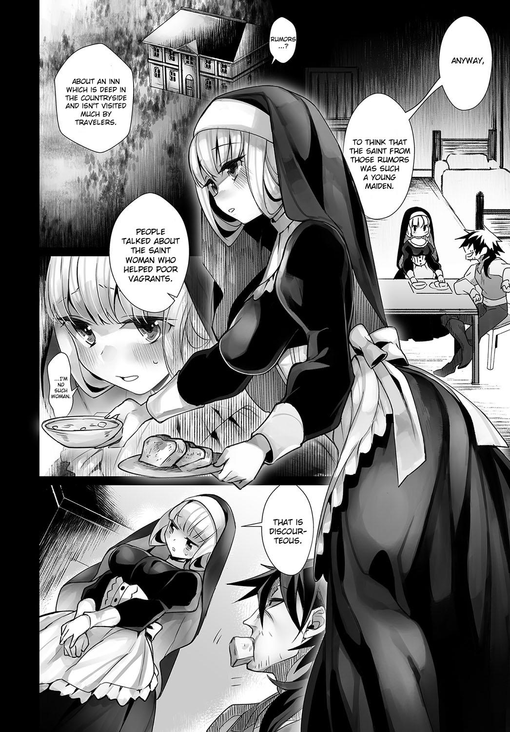 [軒下ネギヲ] 淋しい聖女 (COMIC アンスリウム 2018年4月号) [英訳] [DL版]